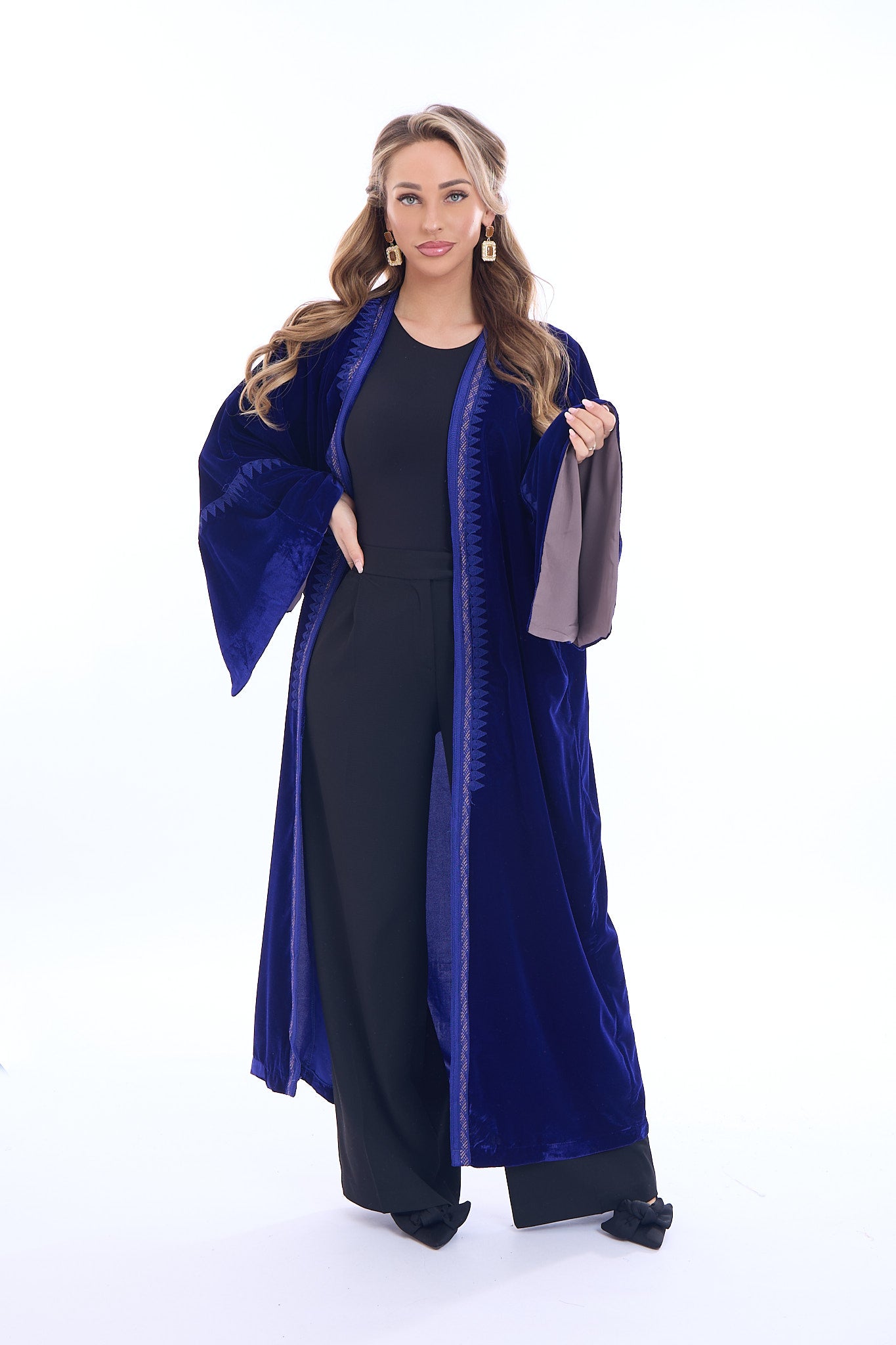 Kimono Celine Royalblue