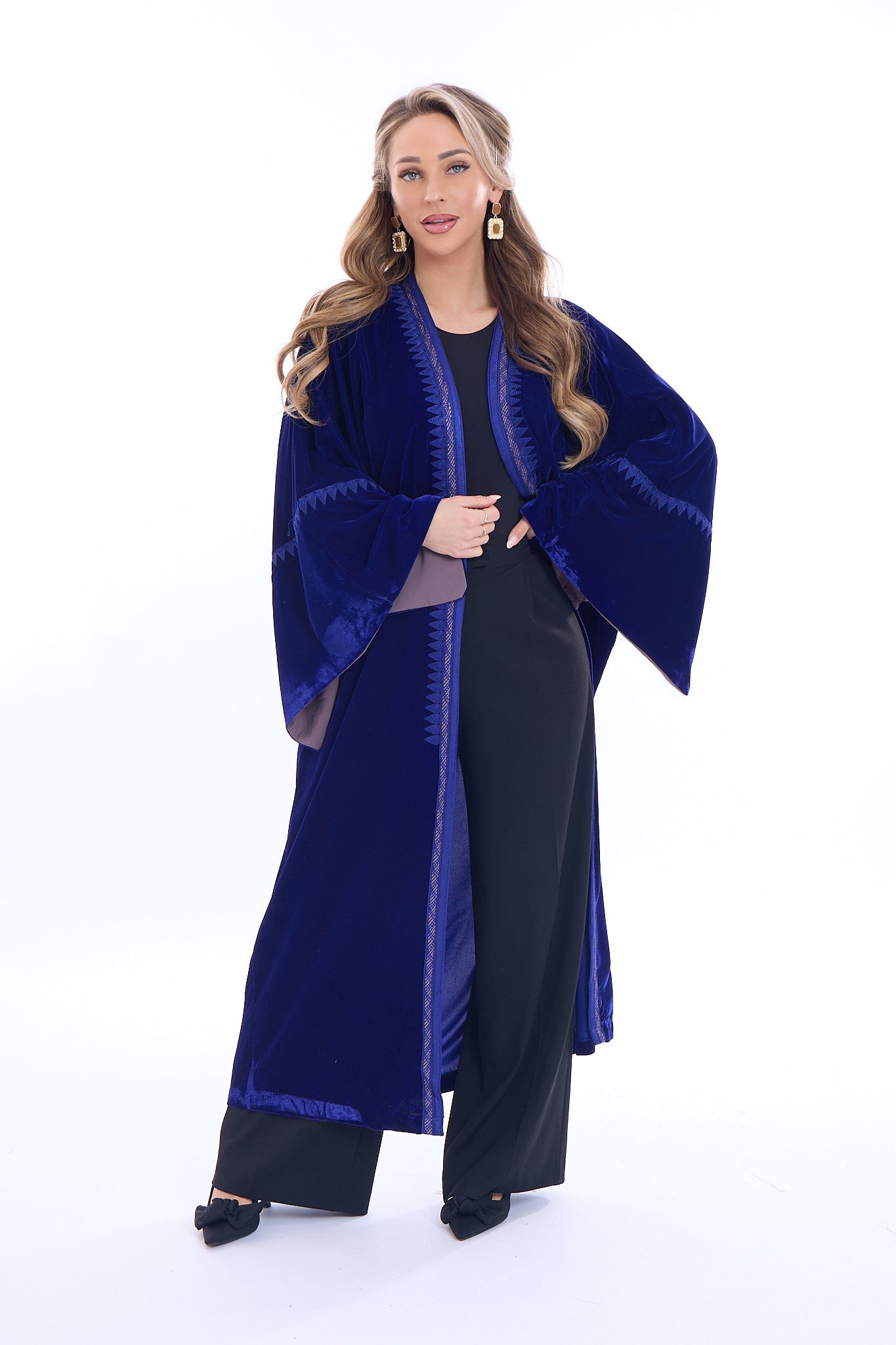 Kimono Celine Royalblue