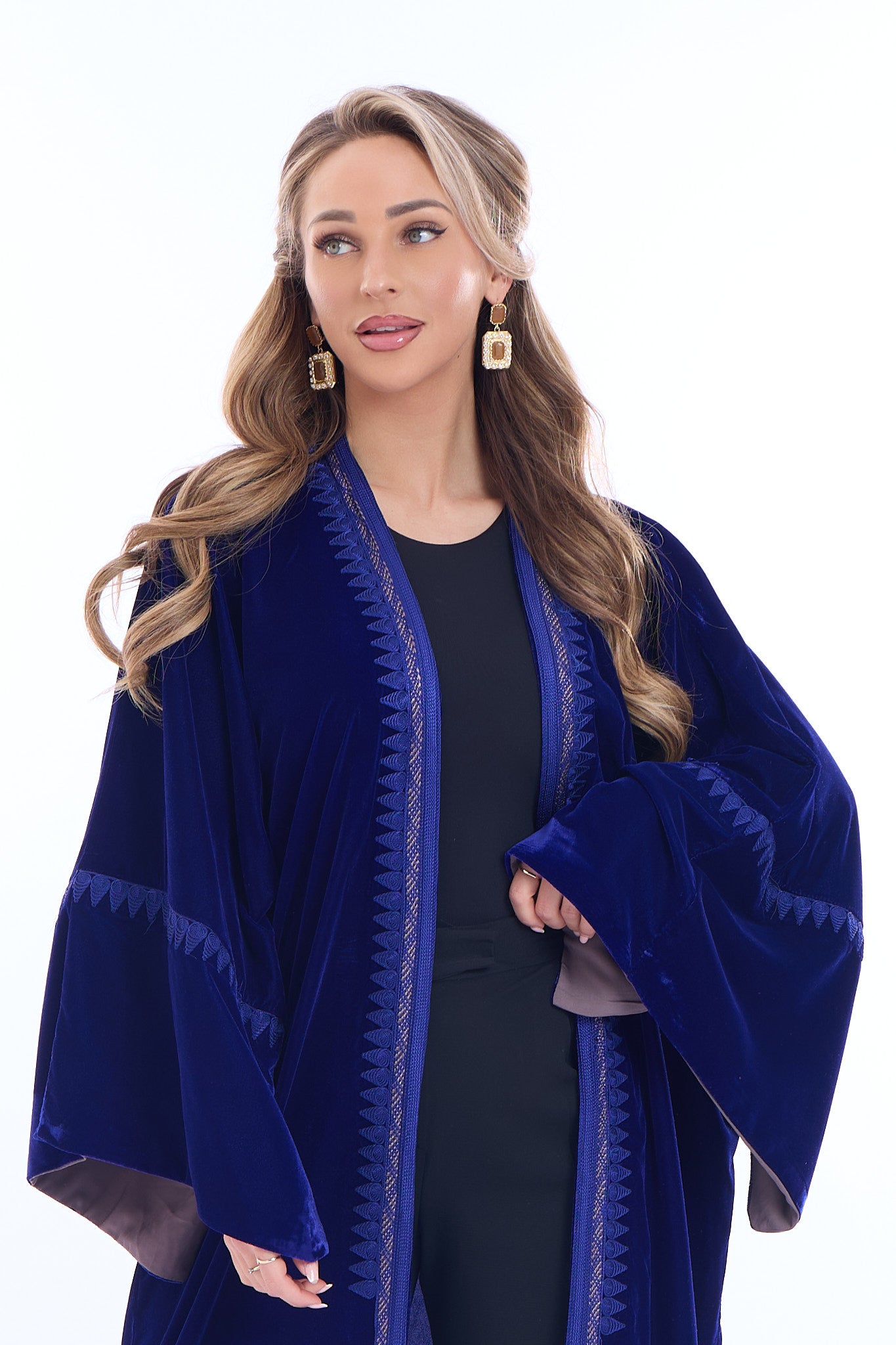 Kimono Celine Royalblue
