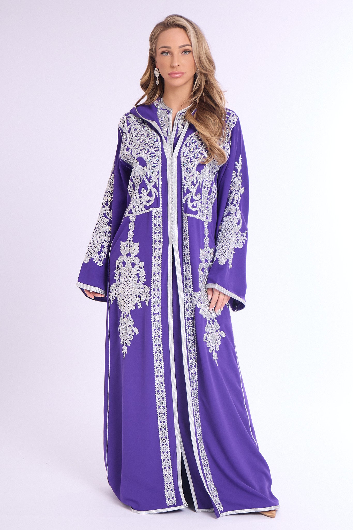 Exclusive Jalaba Soha Purple