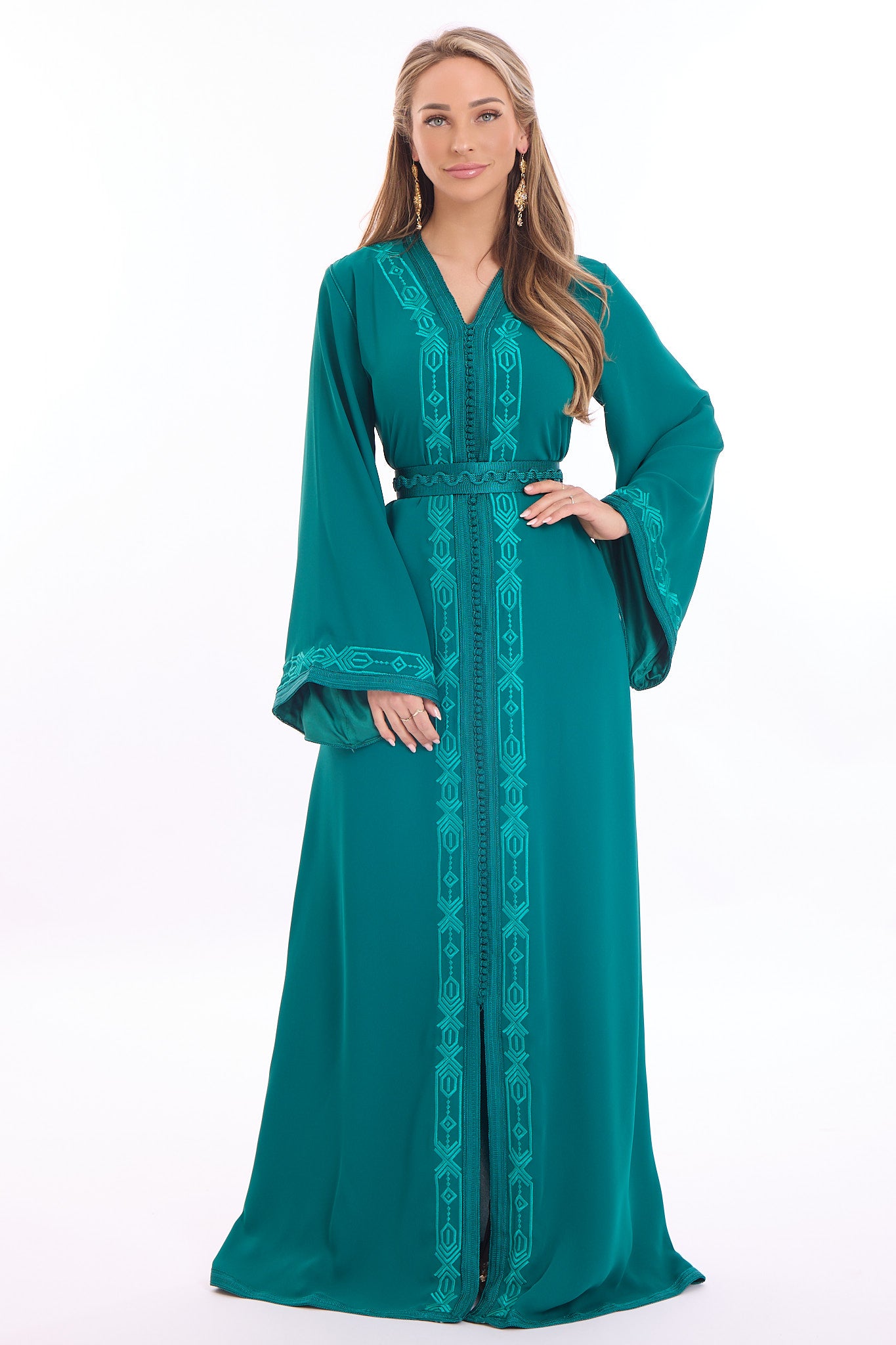 Caftan Ria Green