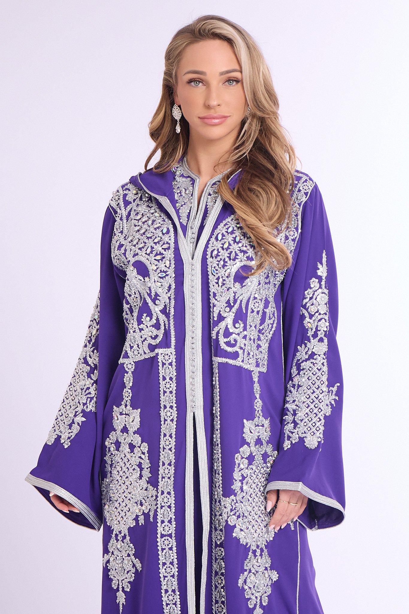 Exclusive Jalaba Soha Purple