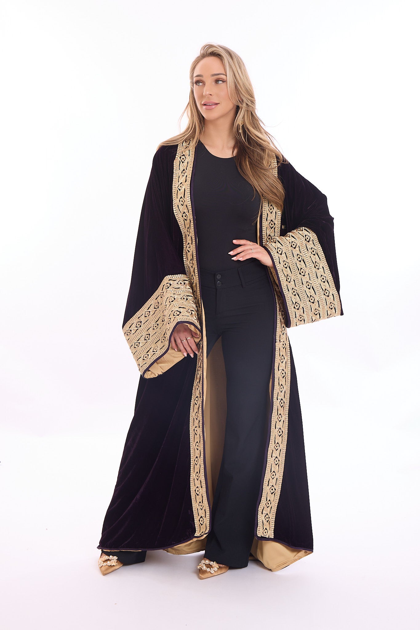 Kimono Jawaher Purple