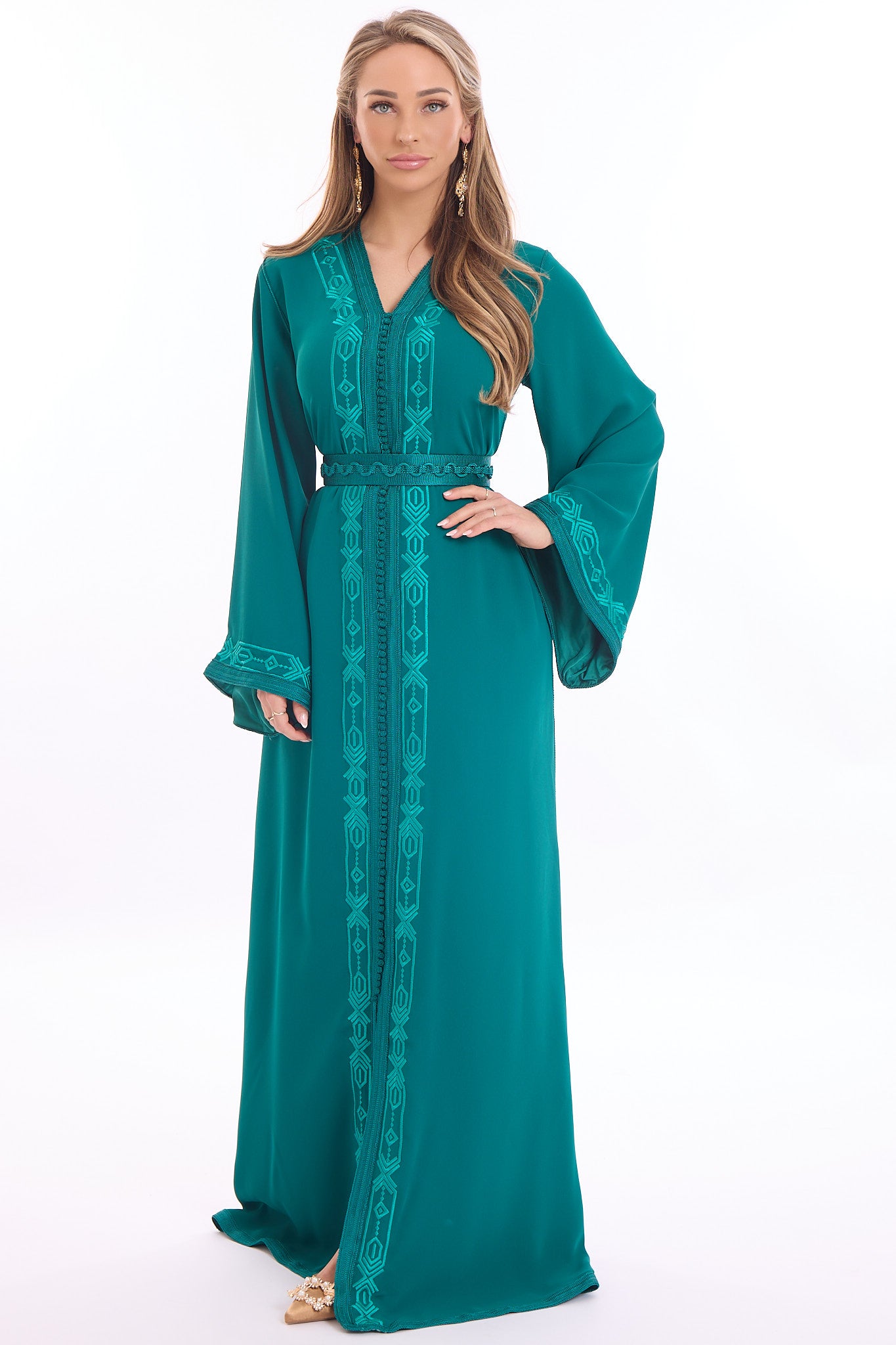 Caftan Ria Green