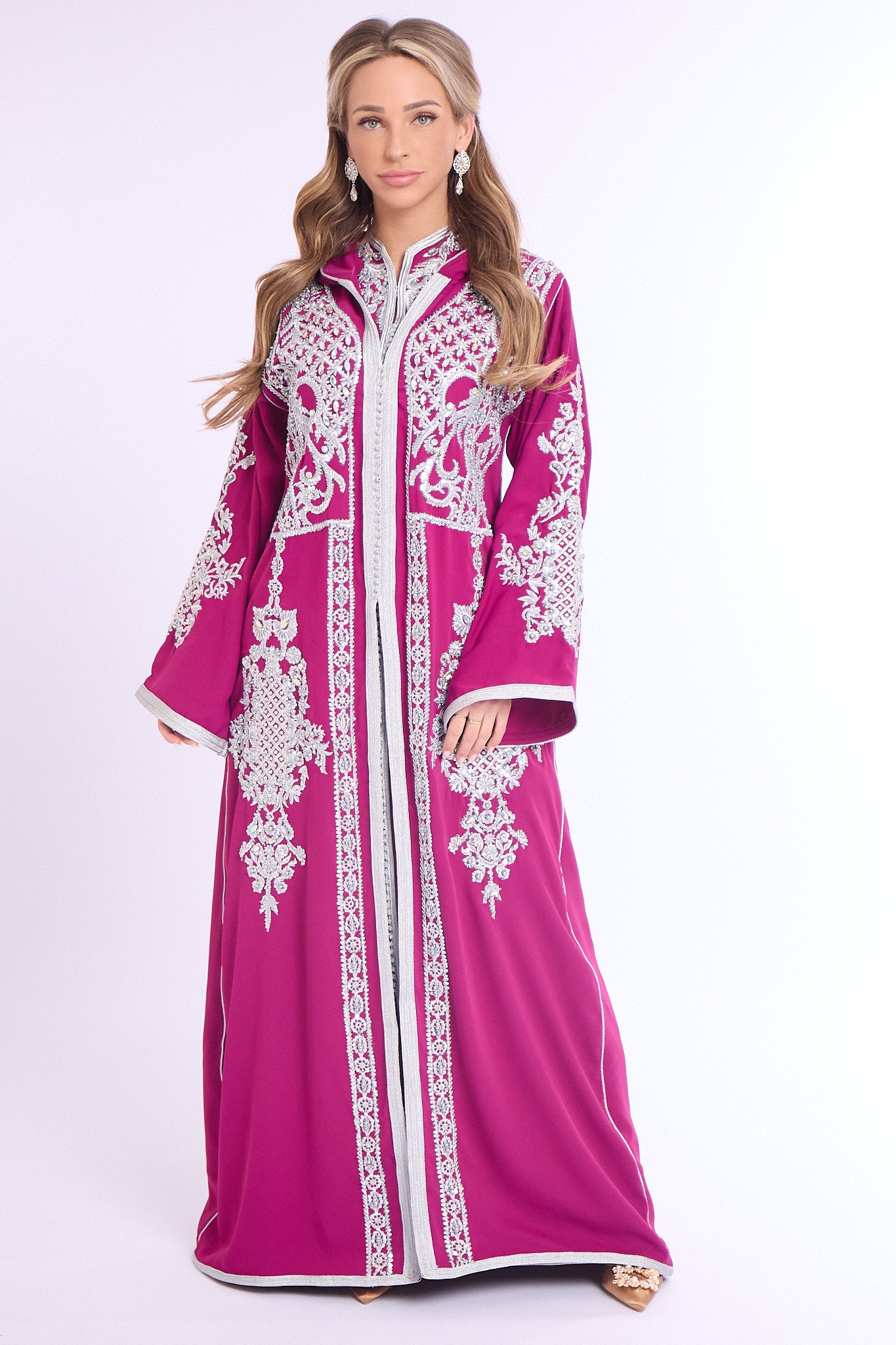 Exclusive Jalaba Soha Magenta