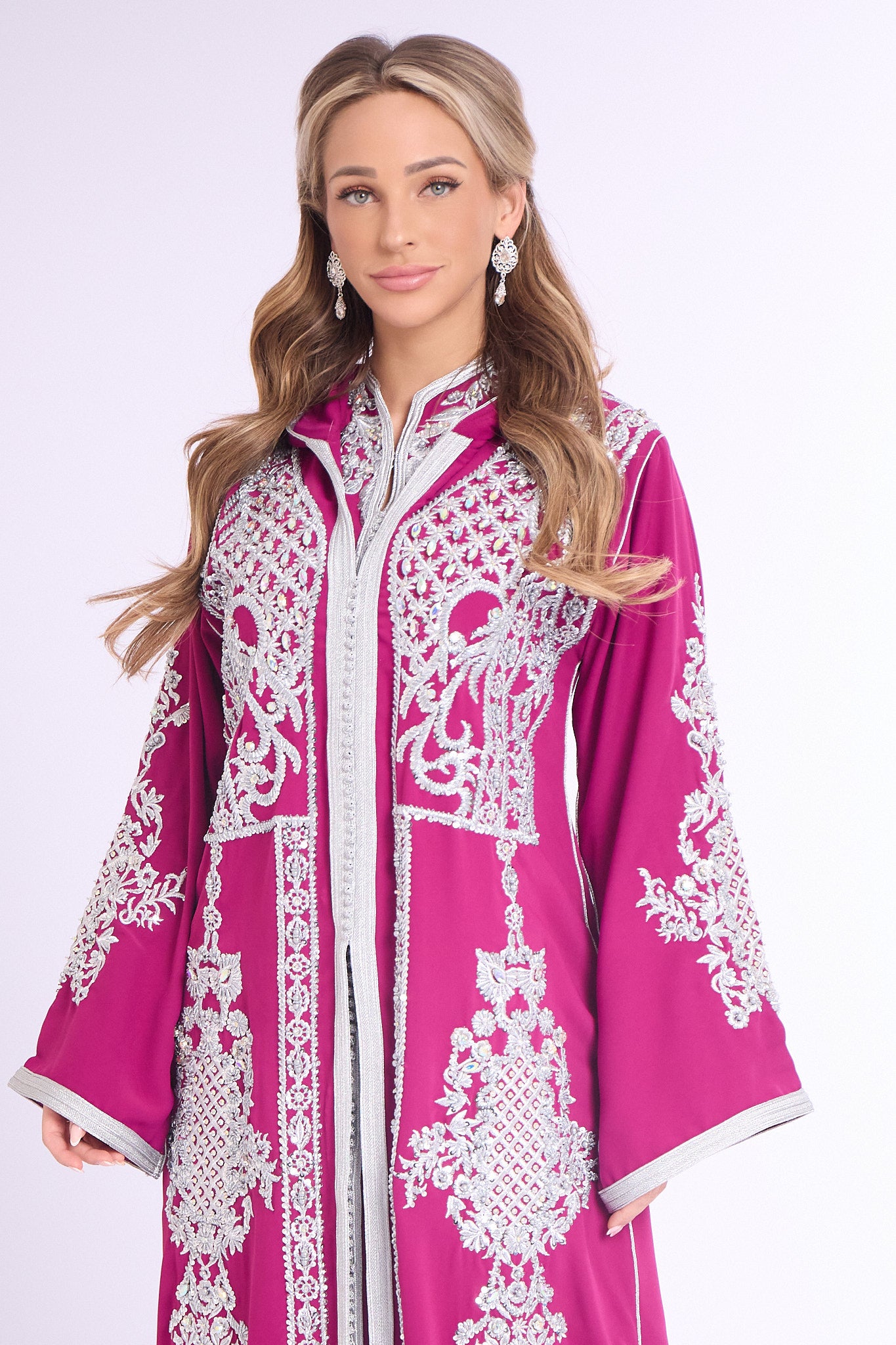 Exclusive Jalaba Soha Magenta