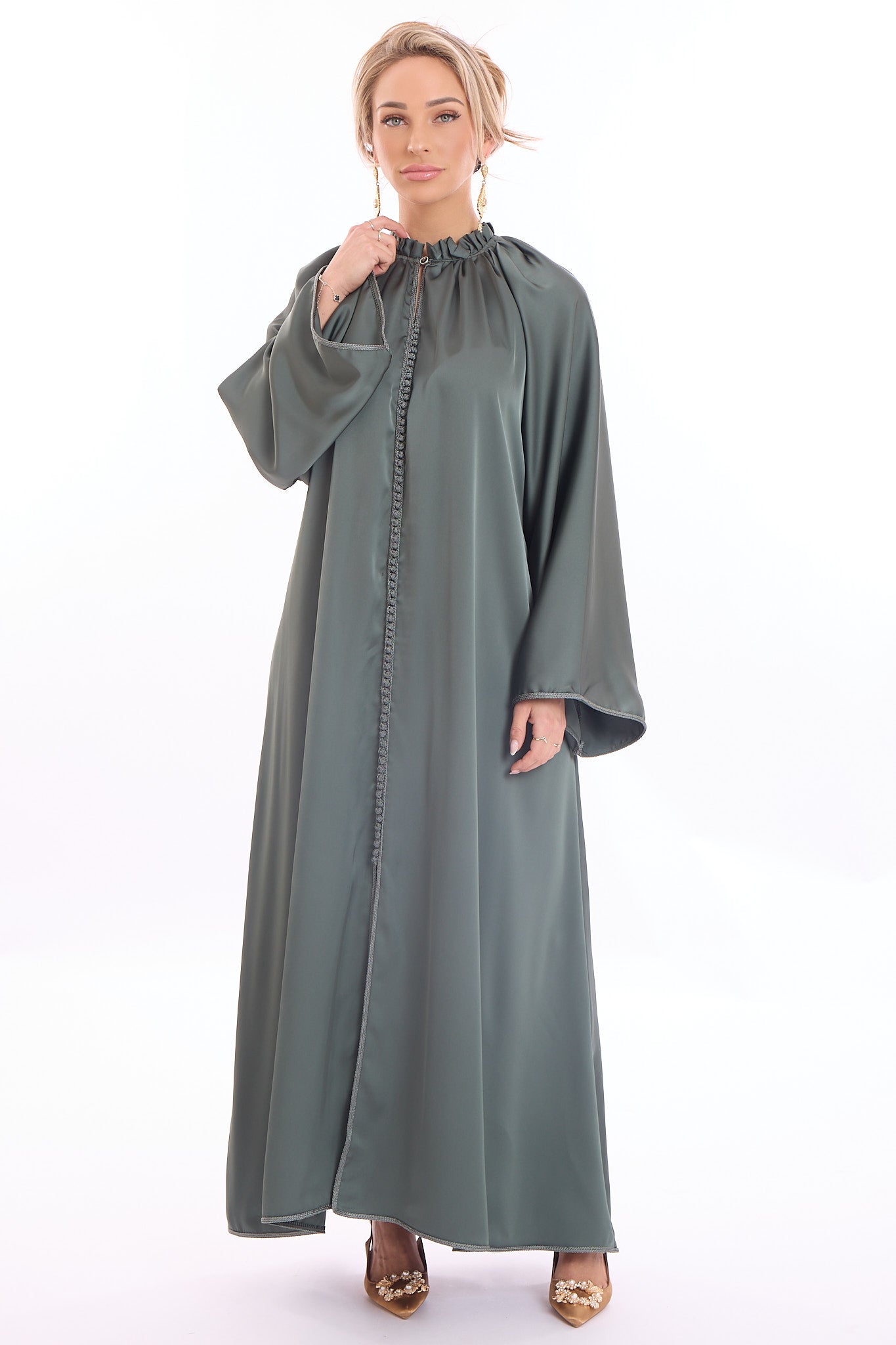 Caftan Ranya Olivegreen