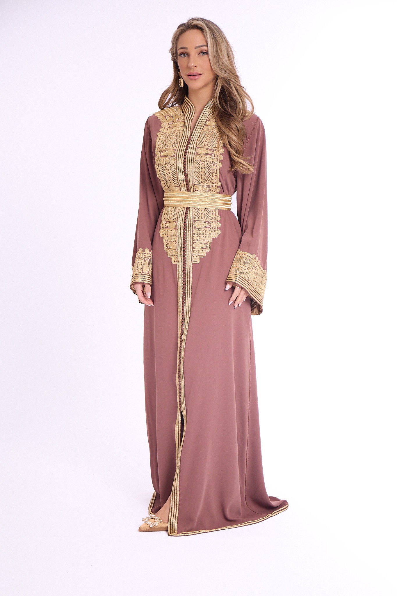 Caftan Haya Brown