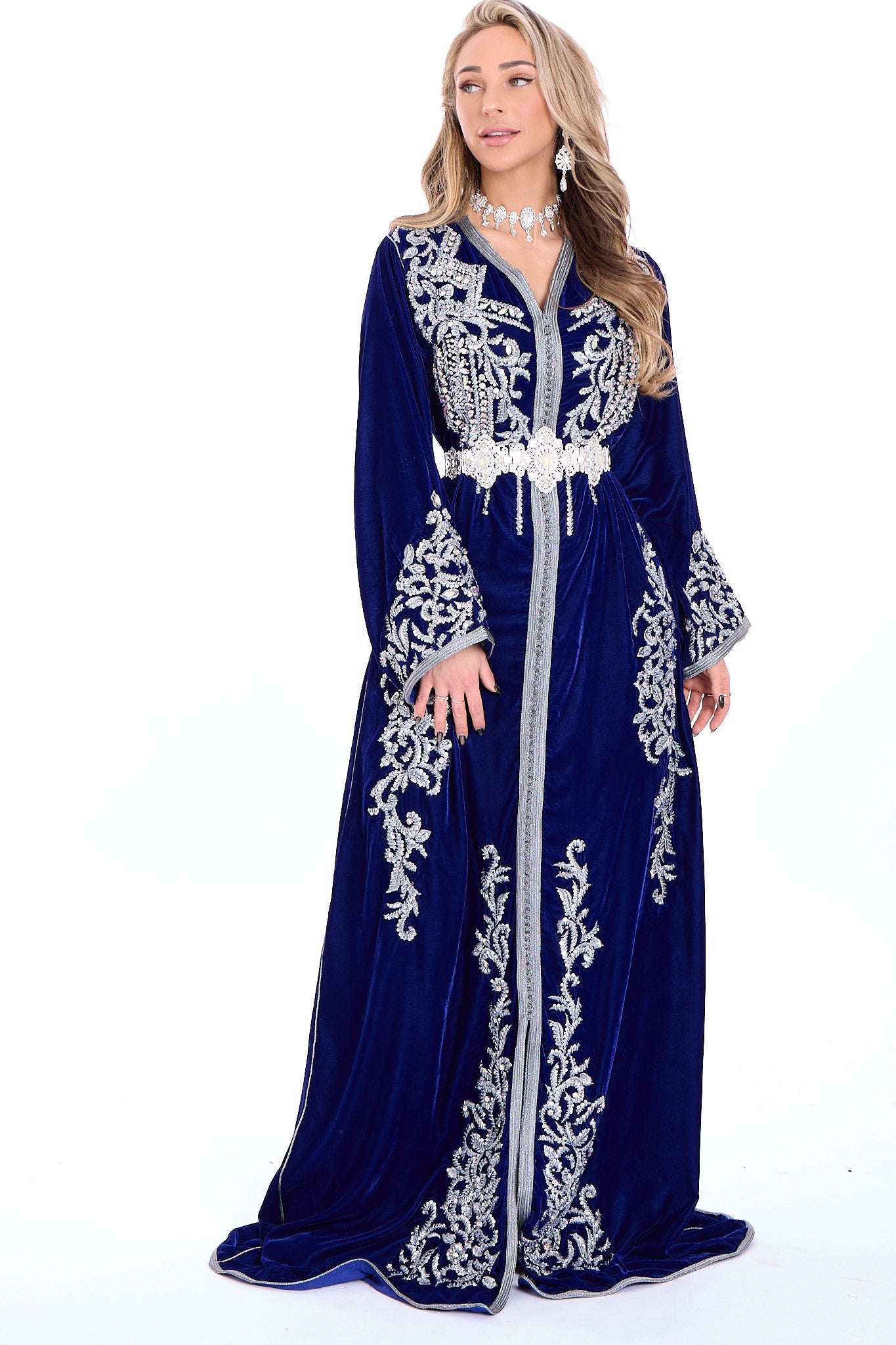 Caftan Abeer Royalblue