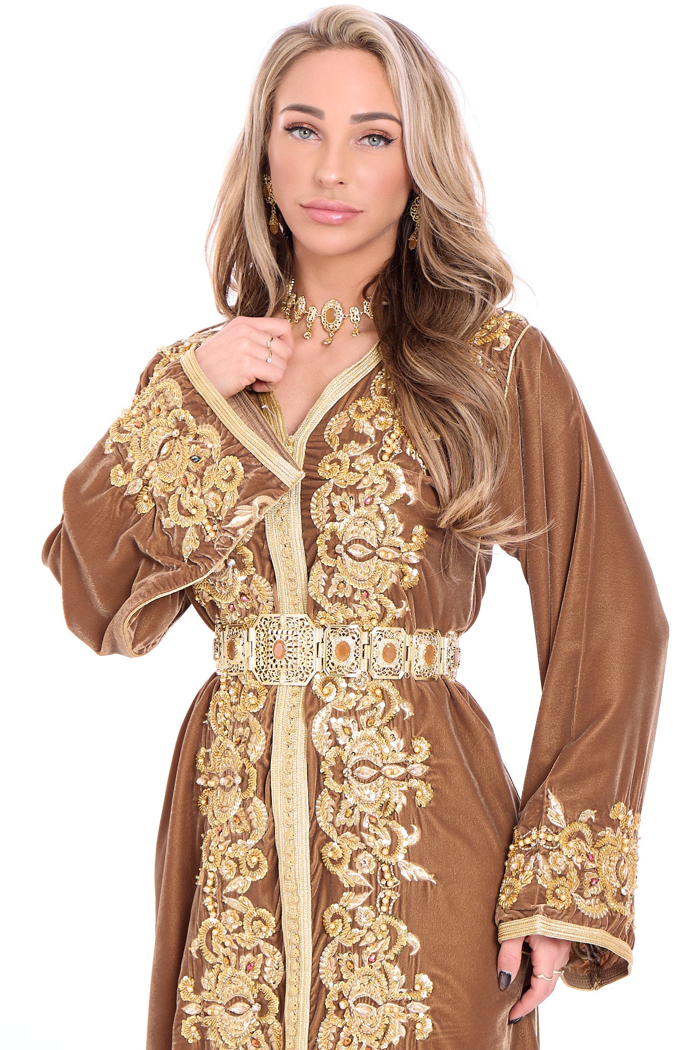 Caftan Marwa Brown