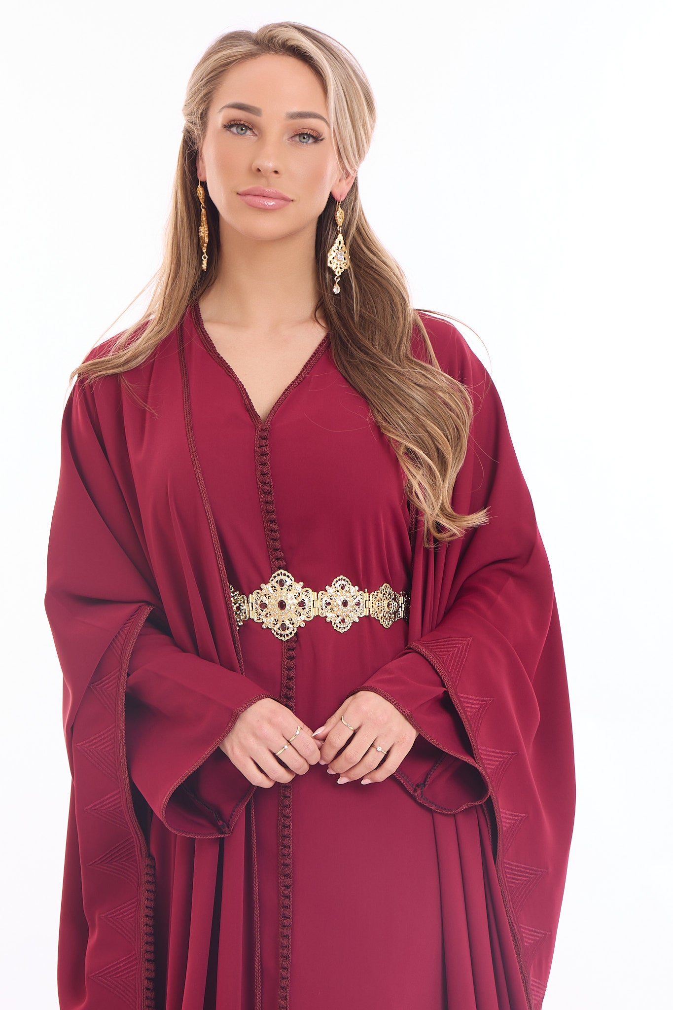 Caftan Fatin Pomegrante