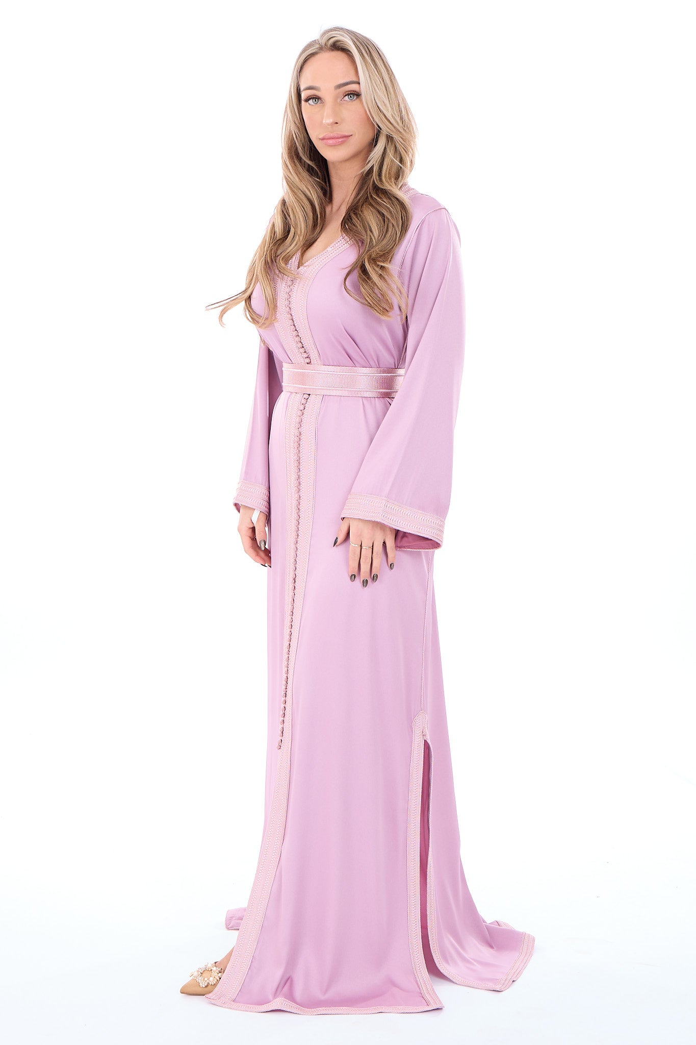 Caftan Imaan palevioletred