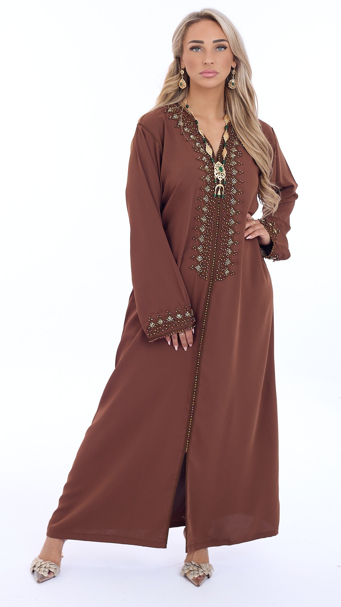 Caftan Camilia Brown