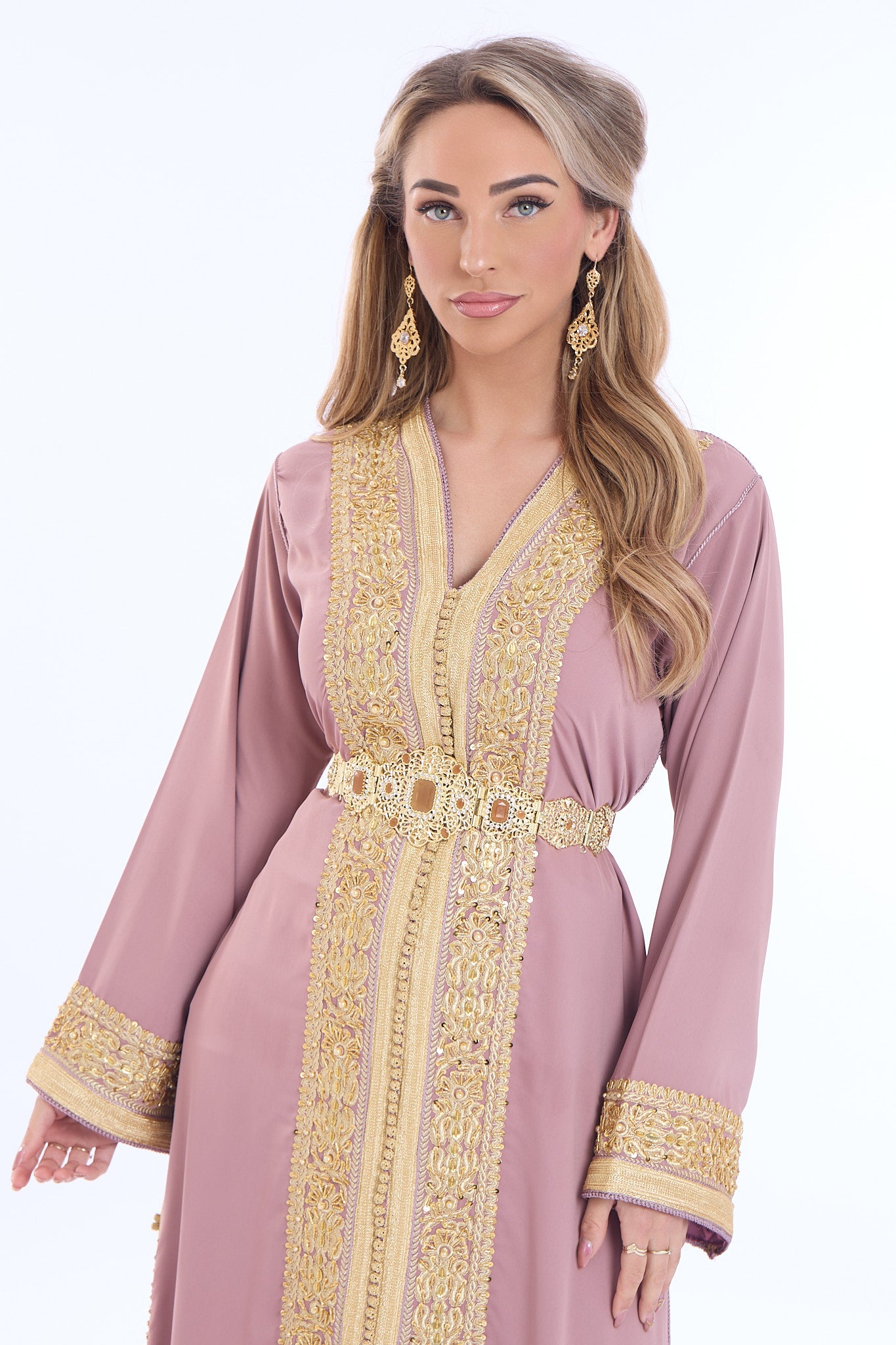 Caftan Lina Paleviolet pink