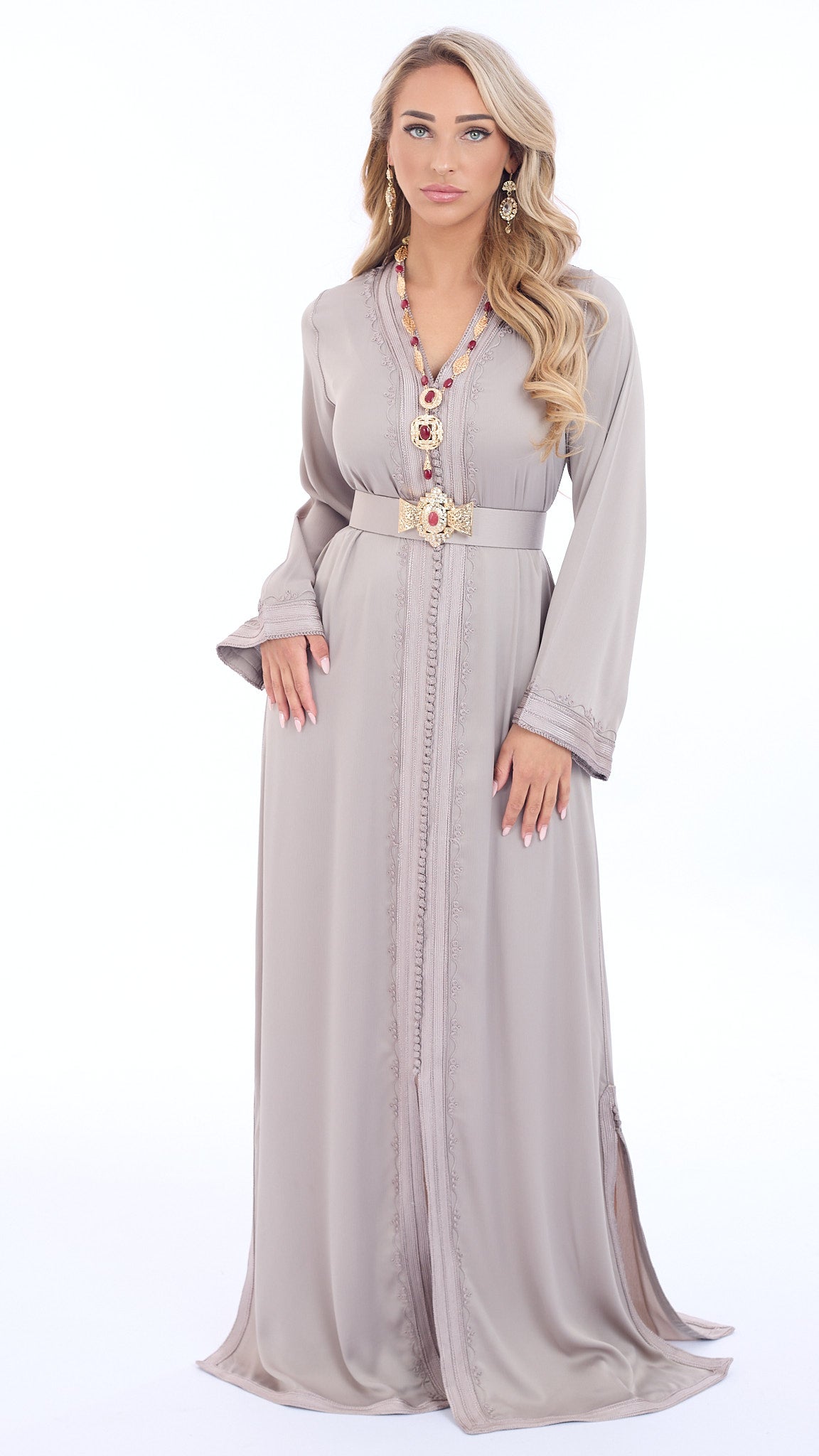 Caftan Riham Thistle