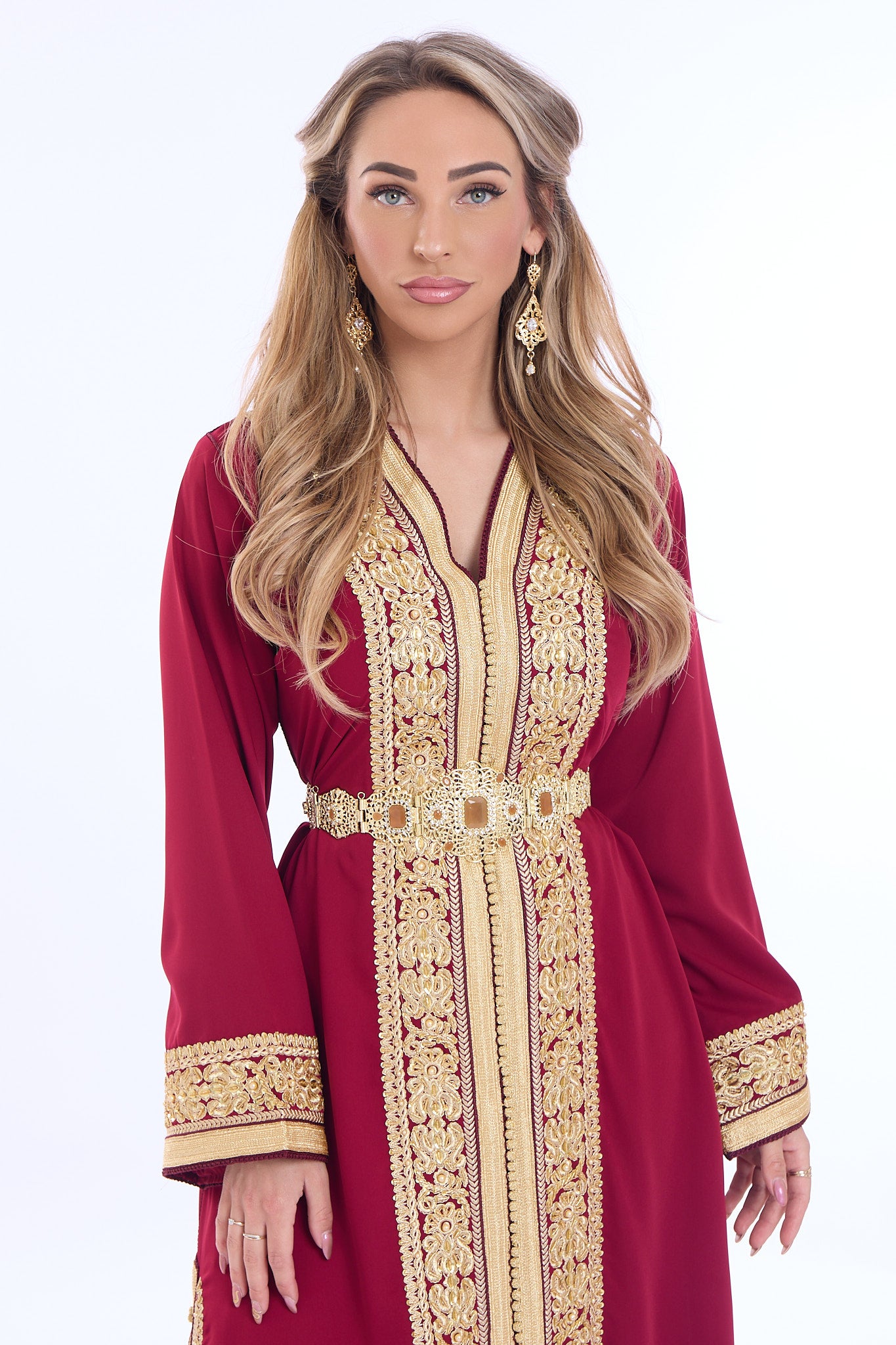 Caftan Lina Pomegrante