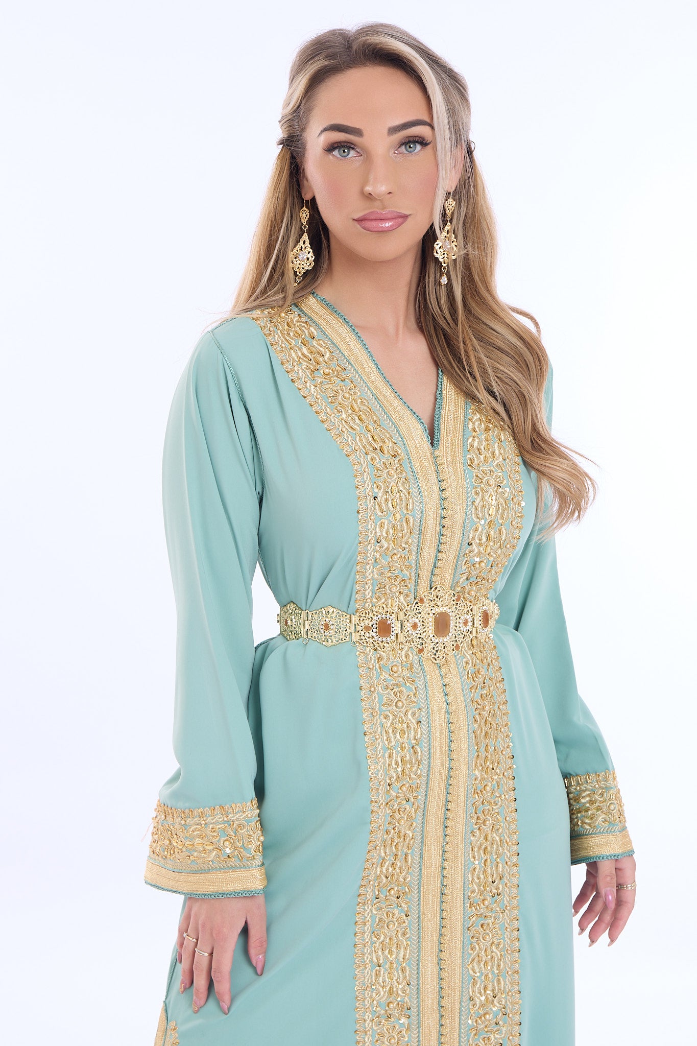 Caftan Lina Mintgreen