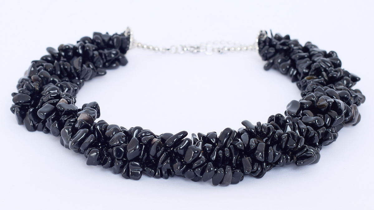 Necklace zozo Black