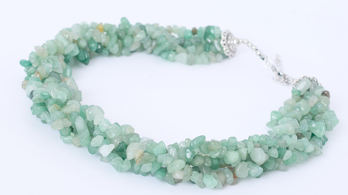 Necklace Zozo Darkseagreen