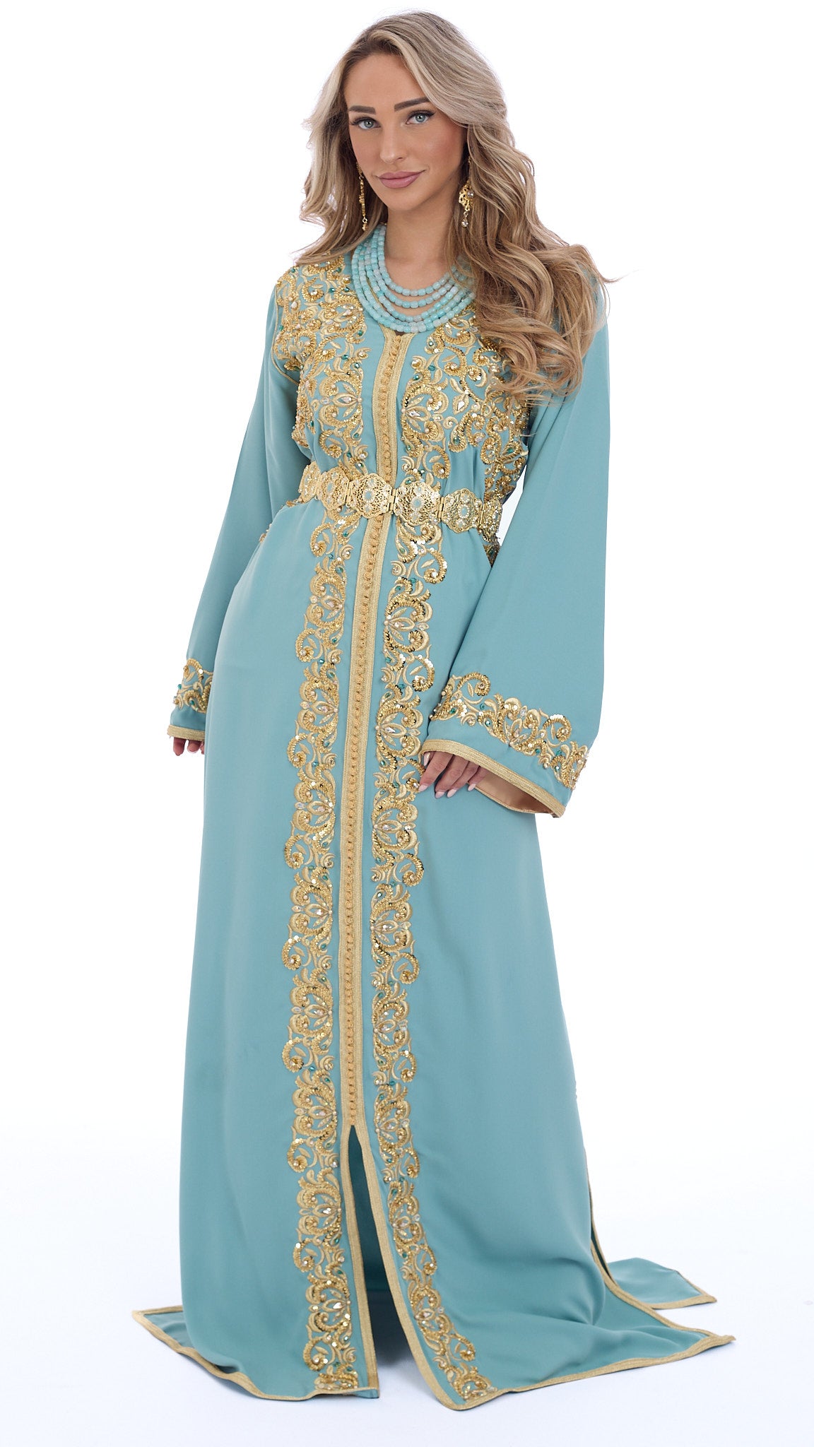 Caftan Rawan Turquiose