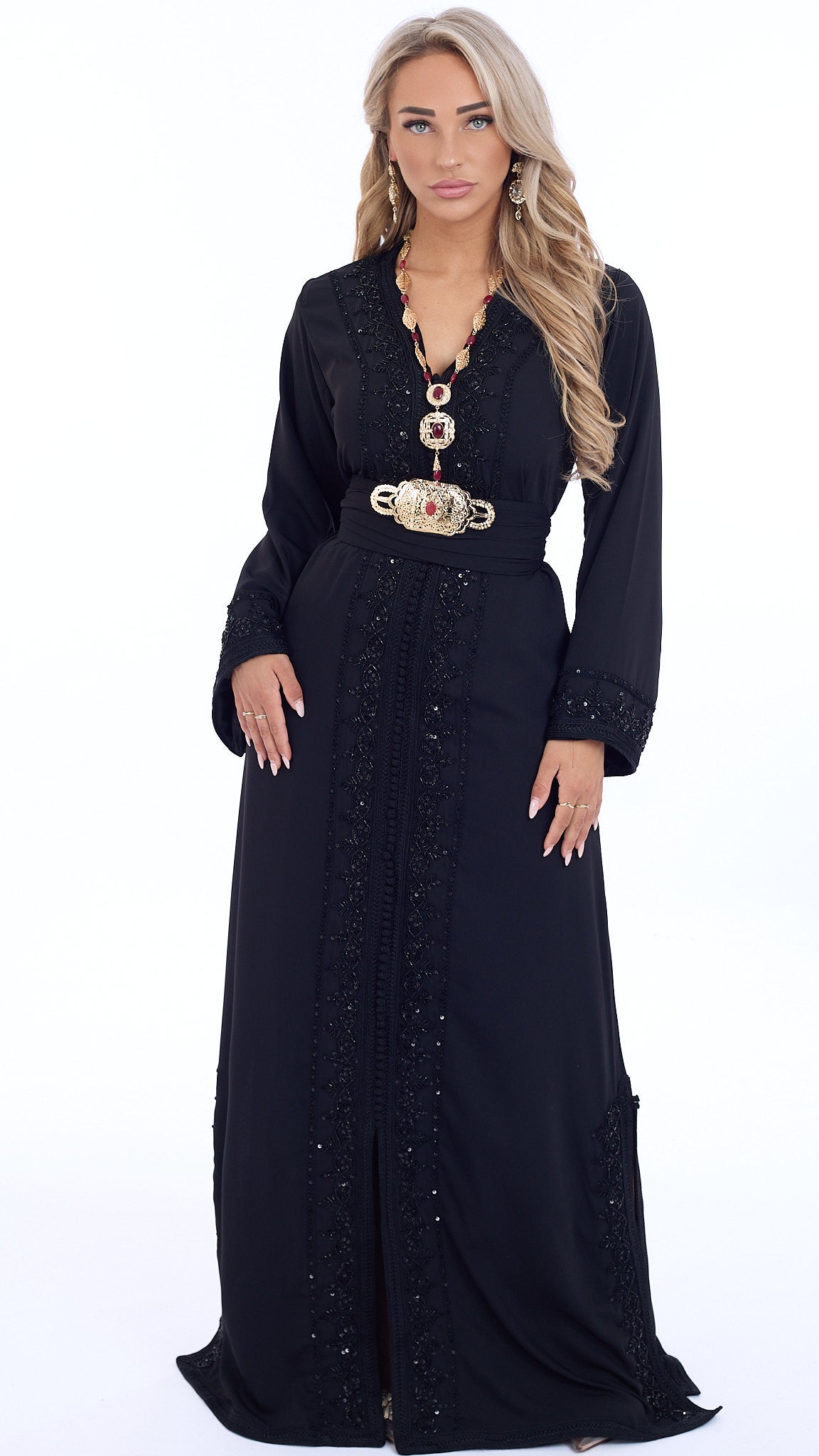 Caftan Lamyae Black