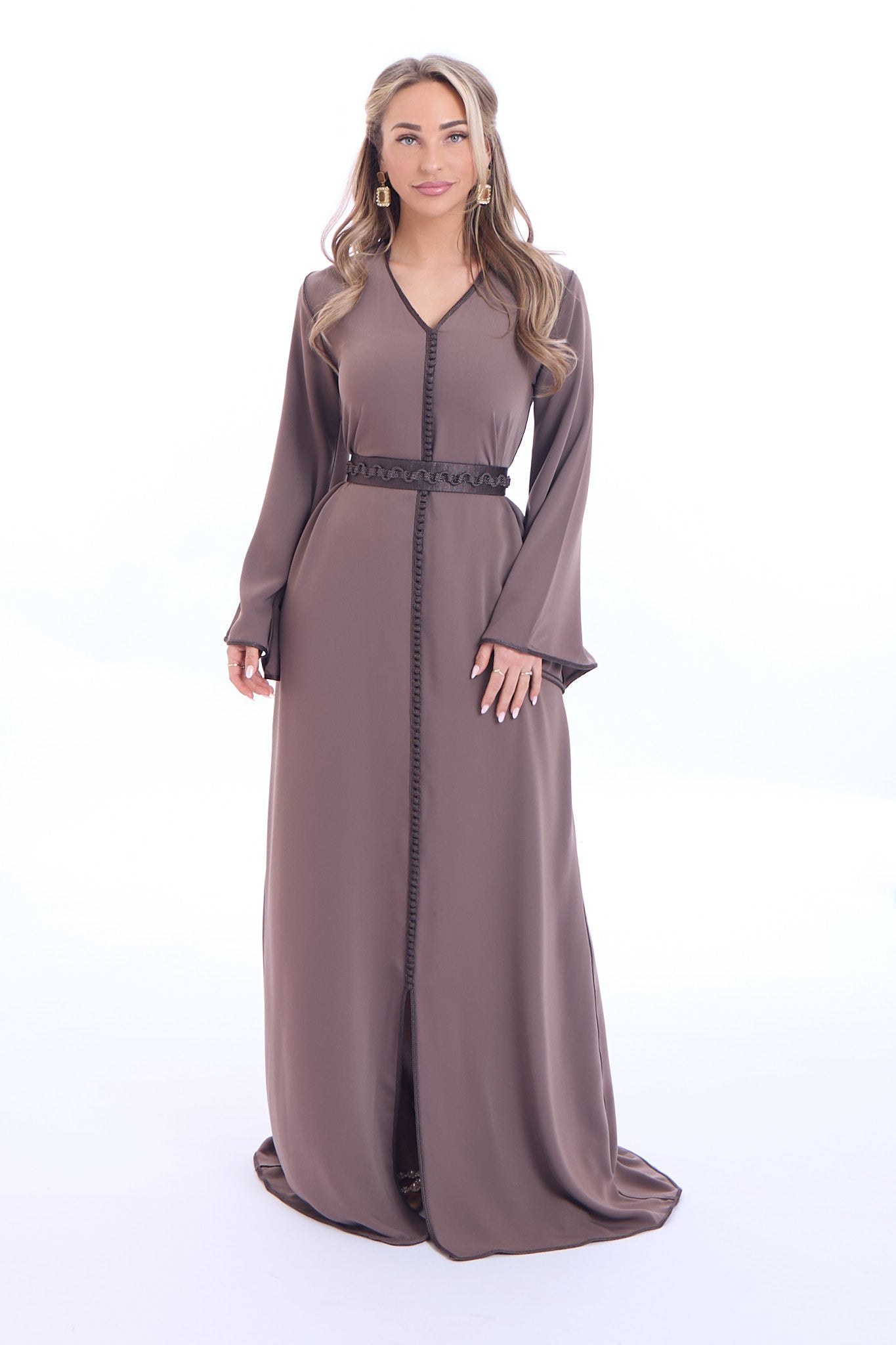 Caftan Aya Brown