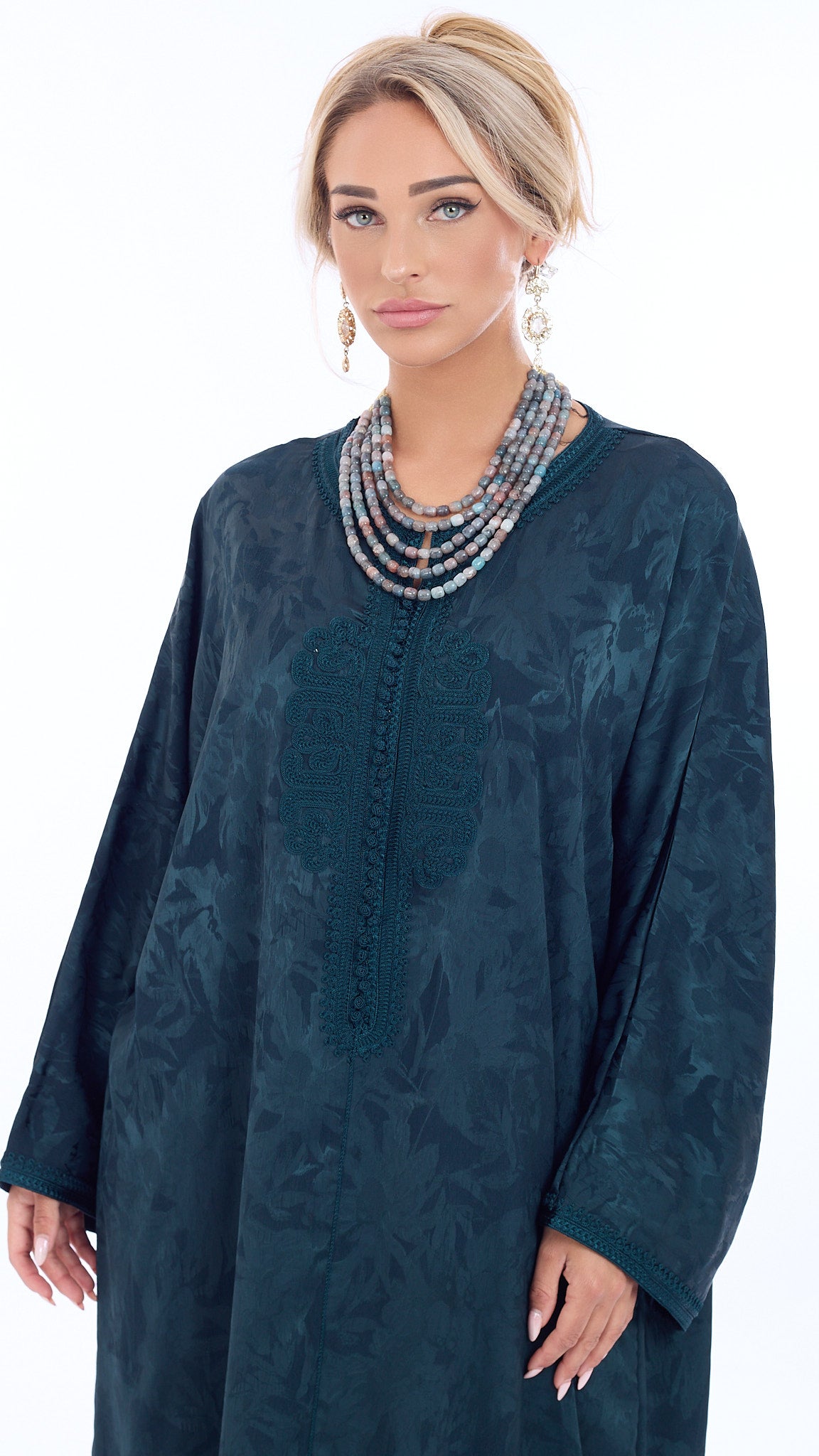 Caftan Yara Blue Petrol