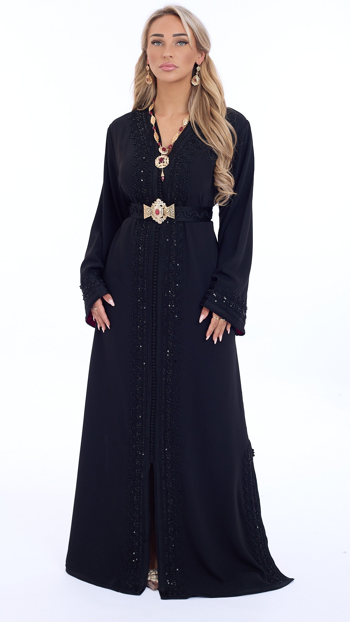Caftan Yasmin Black