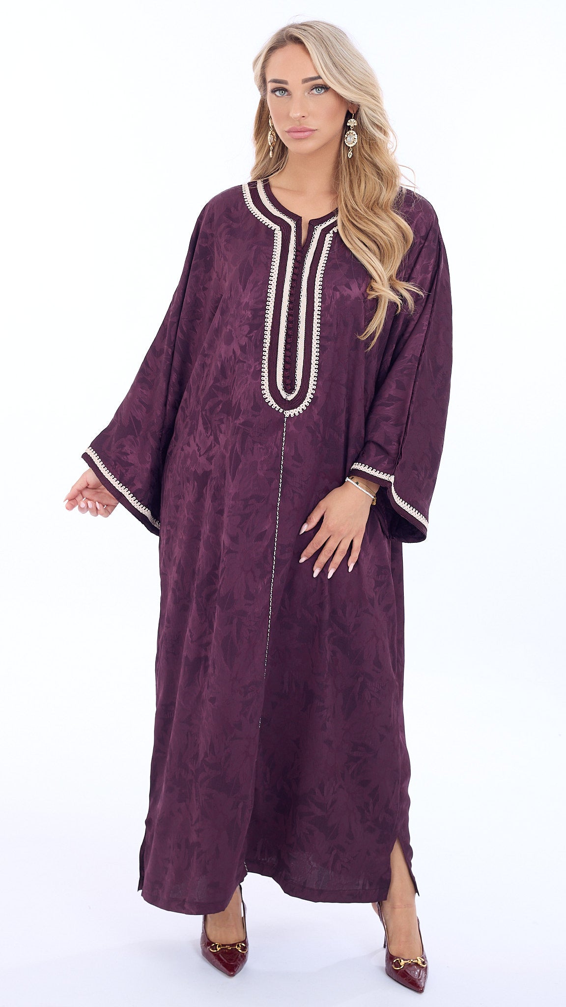 Caftan Rana Pomegrante