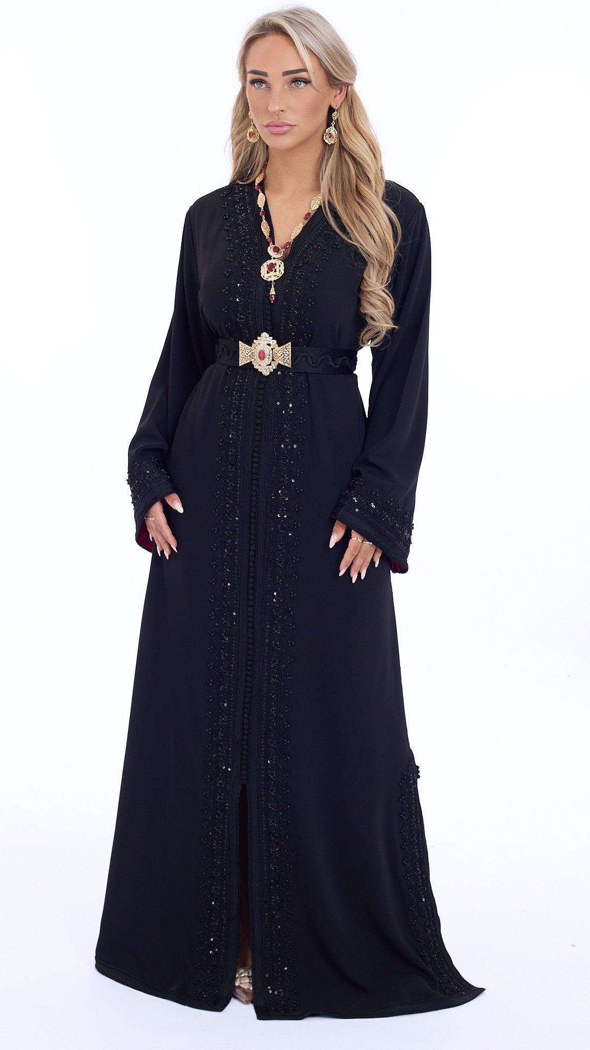 Caftan Yasmin Black