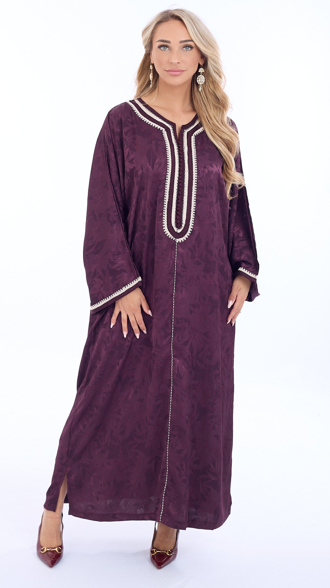 Caftan Rana Pomegrante