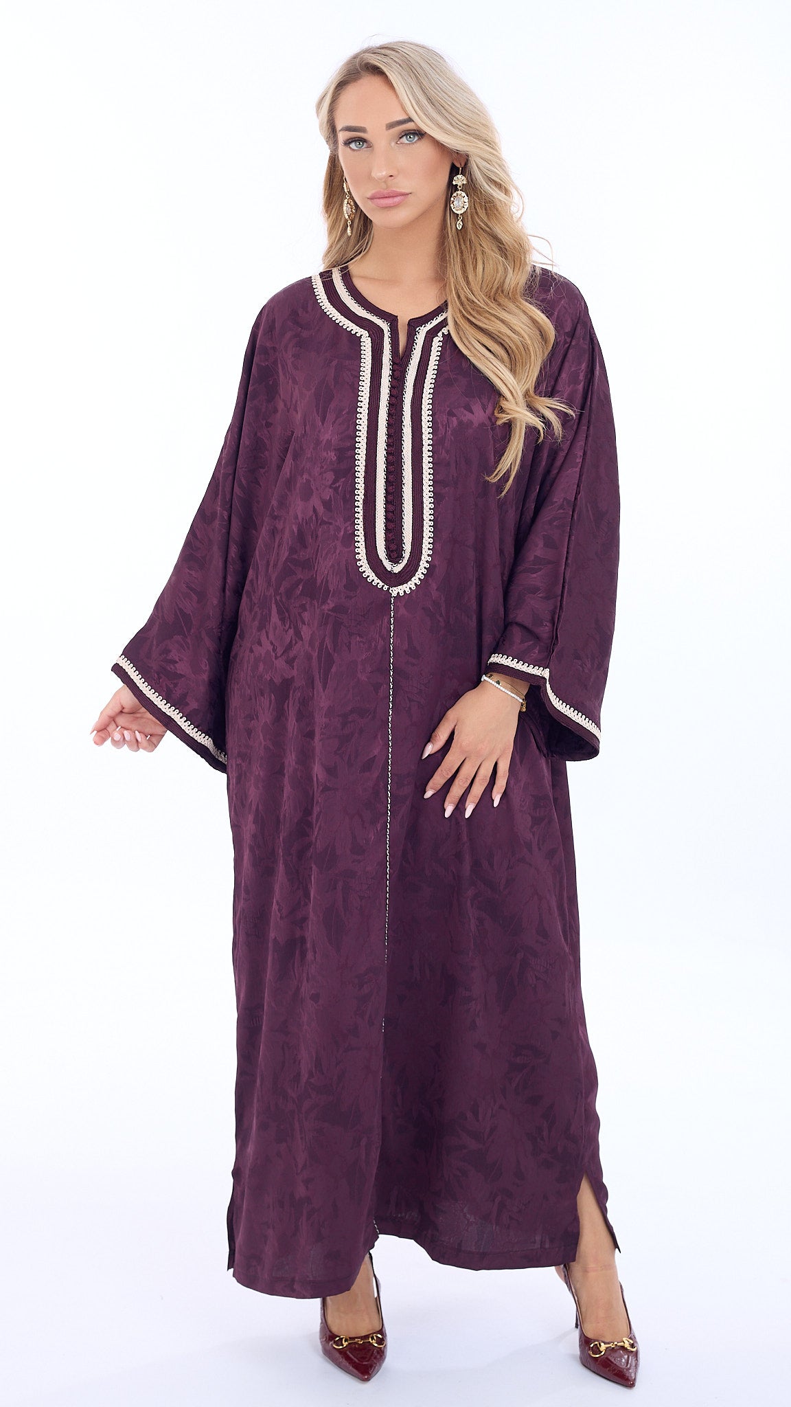 Caftan Rana Pomegrante