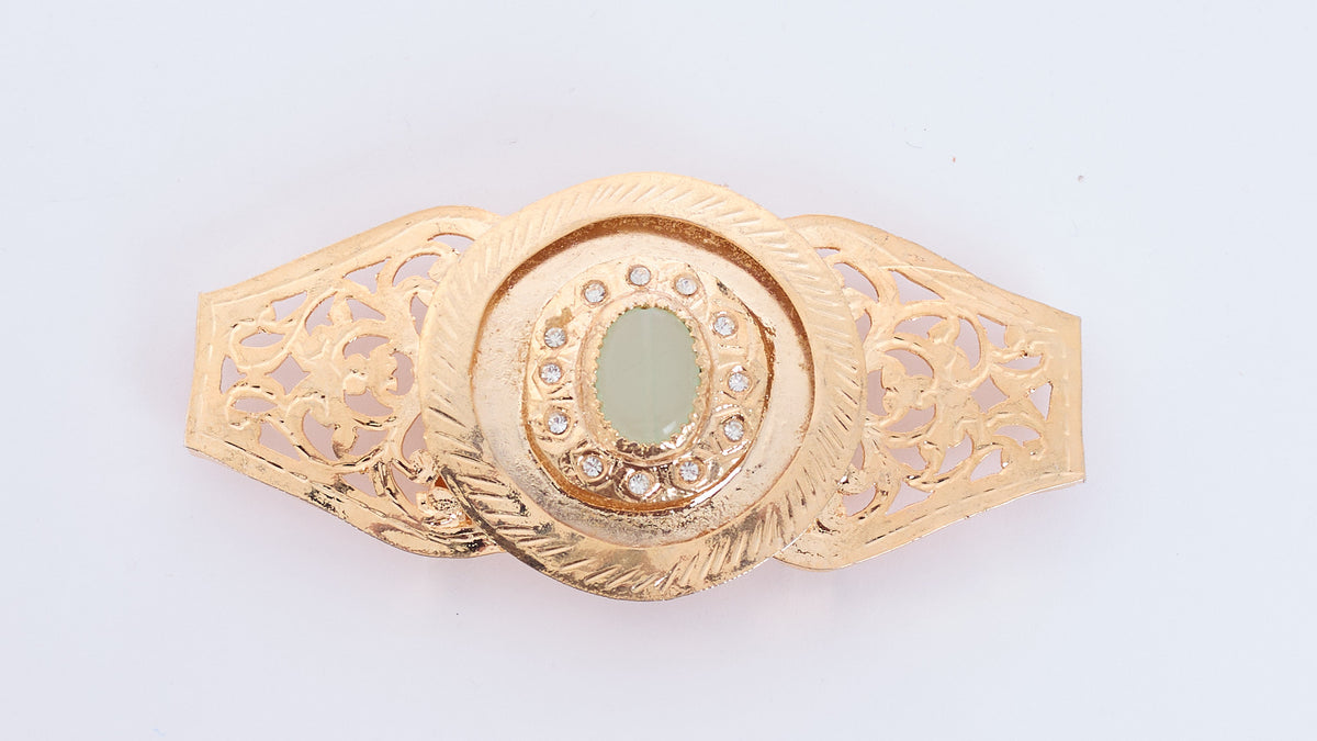 Belt Broch Zaz Gold/Mintgreen