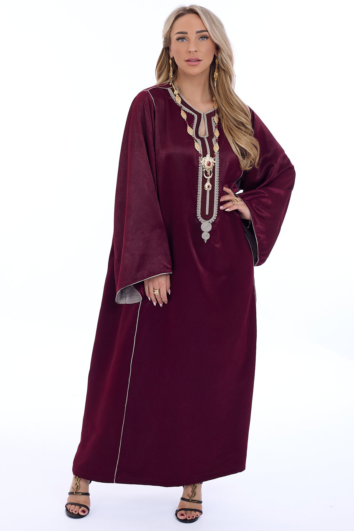 Caftan Lamis Pomegrante