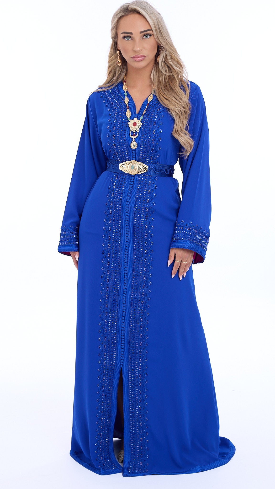 Caftan Firdouas Royalblue