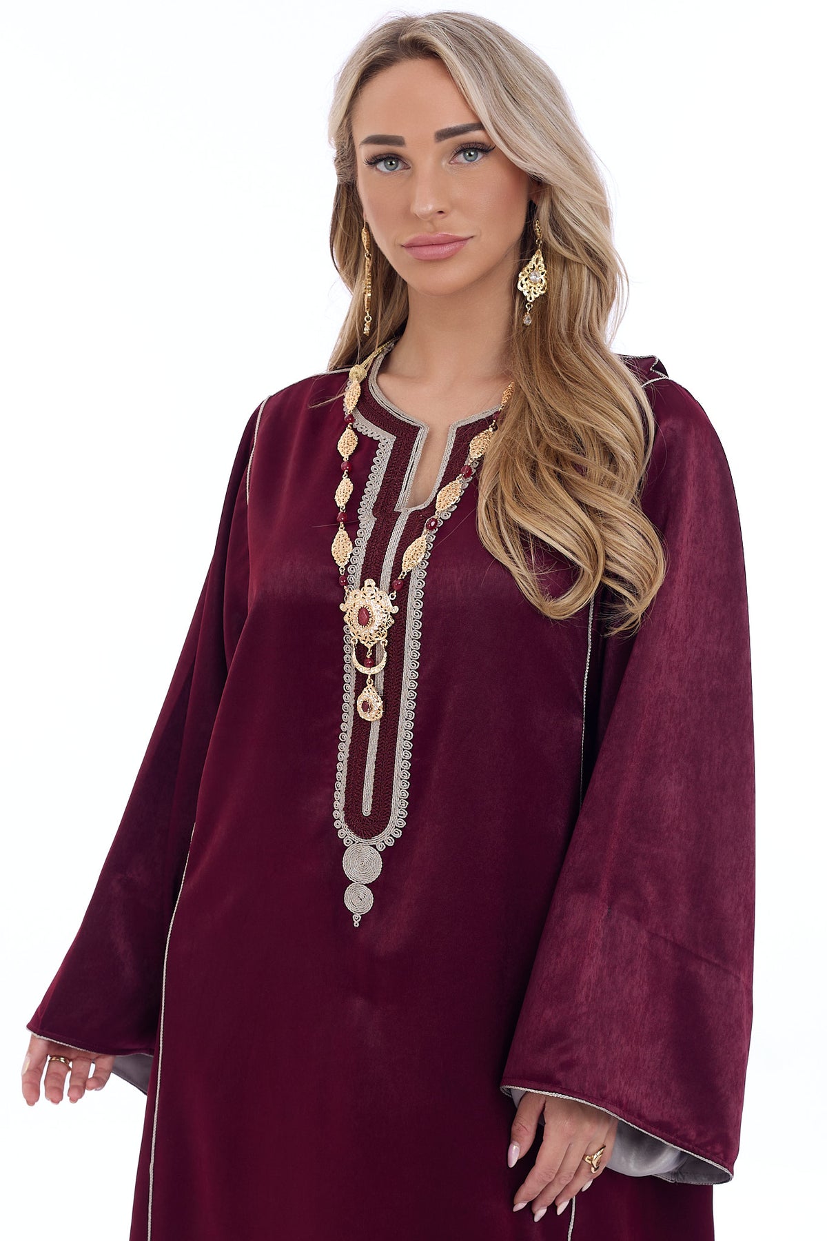 Caftan Lamis Pomegrante