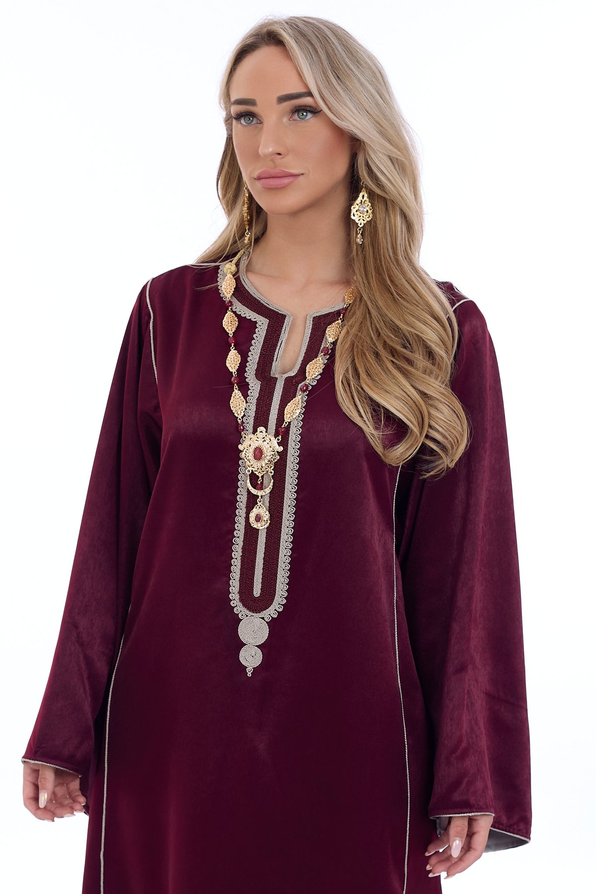 Caftan Lamis Pomegrante