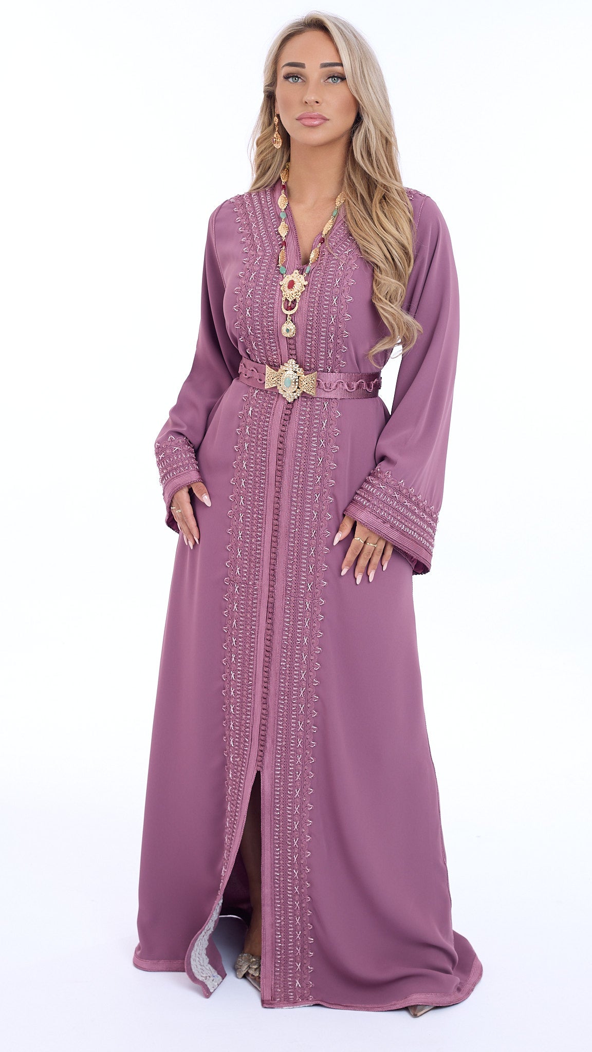 Caftan Firdouas Paleviolet pink