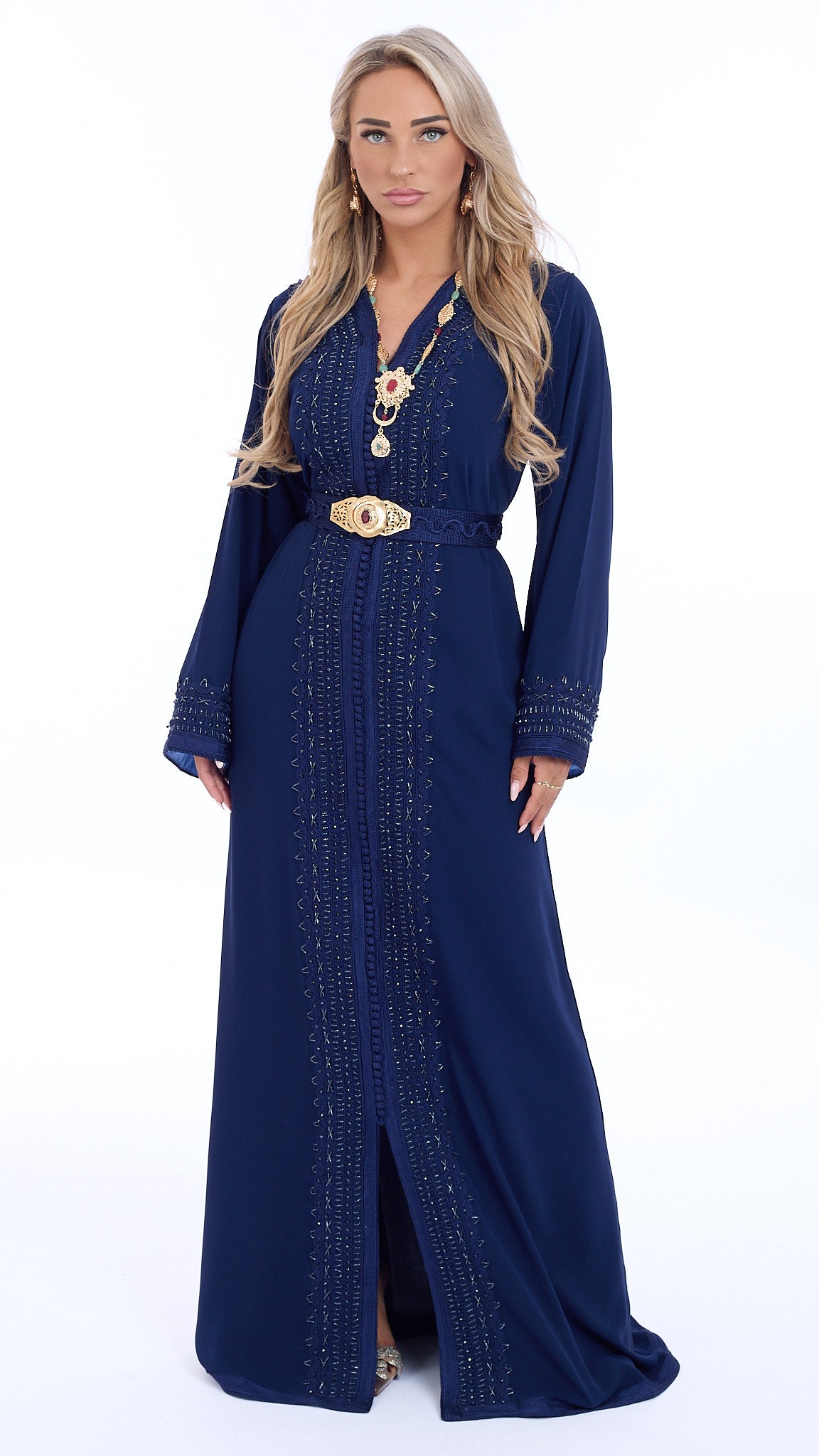 Caftan Firdouas Oxfordblue