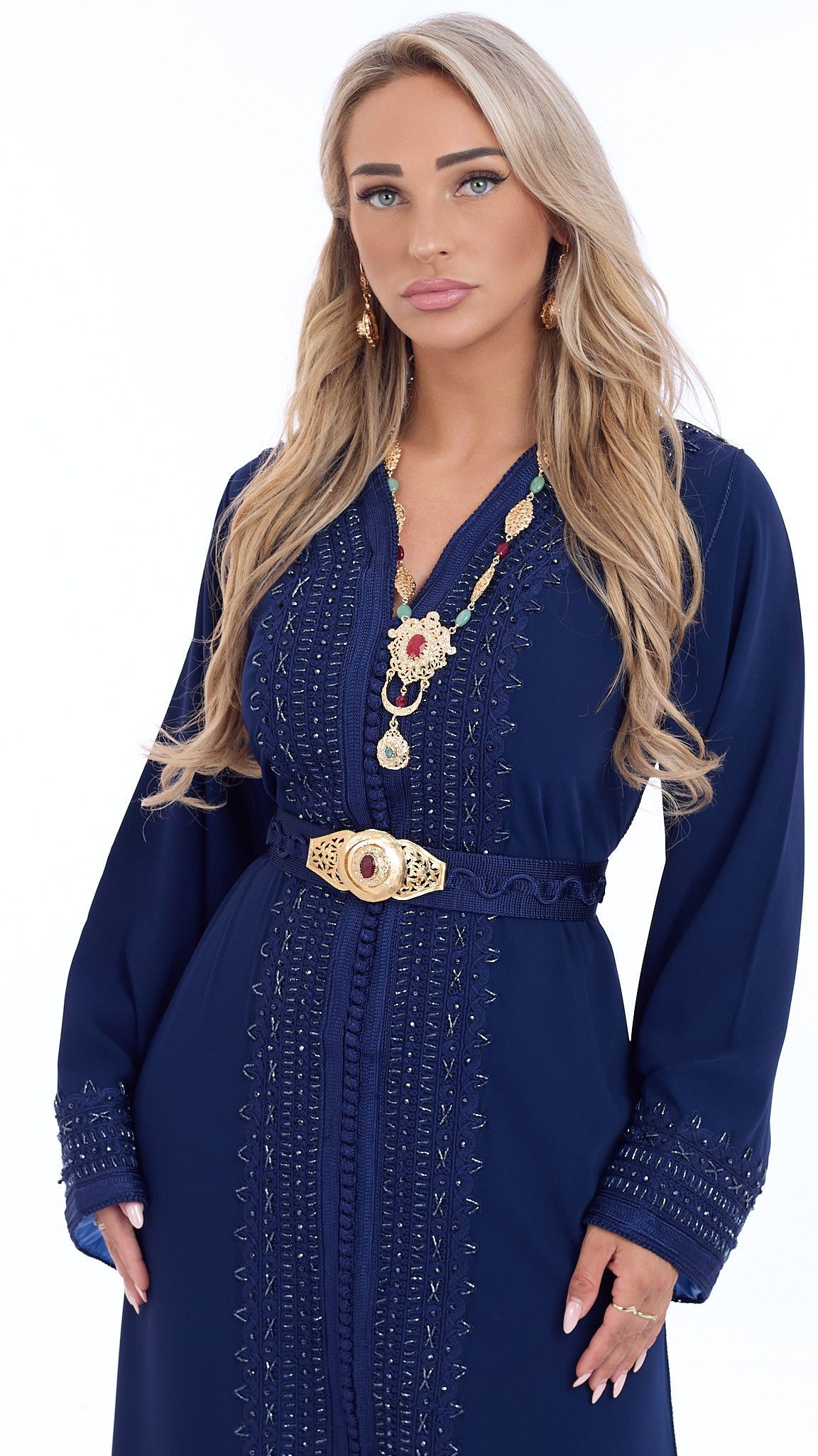 Caftan Firdouas Oxfordblue