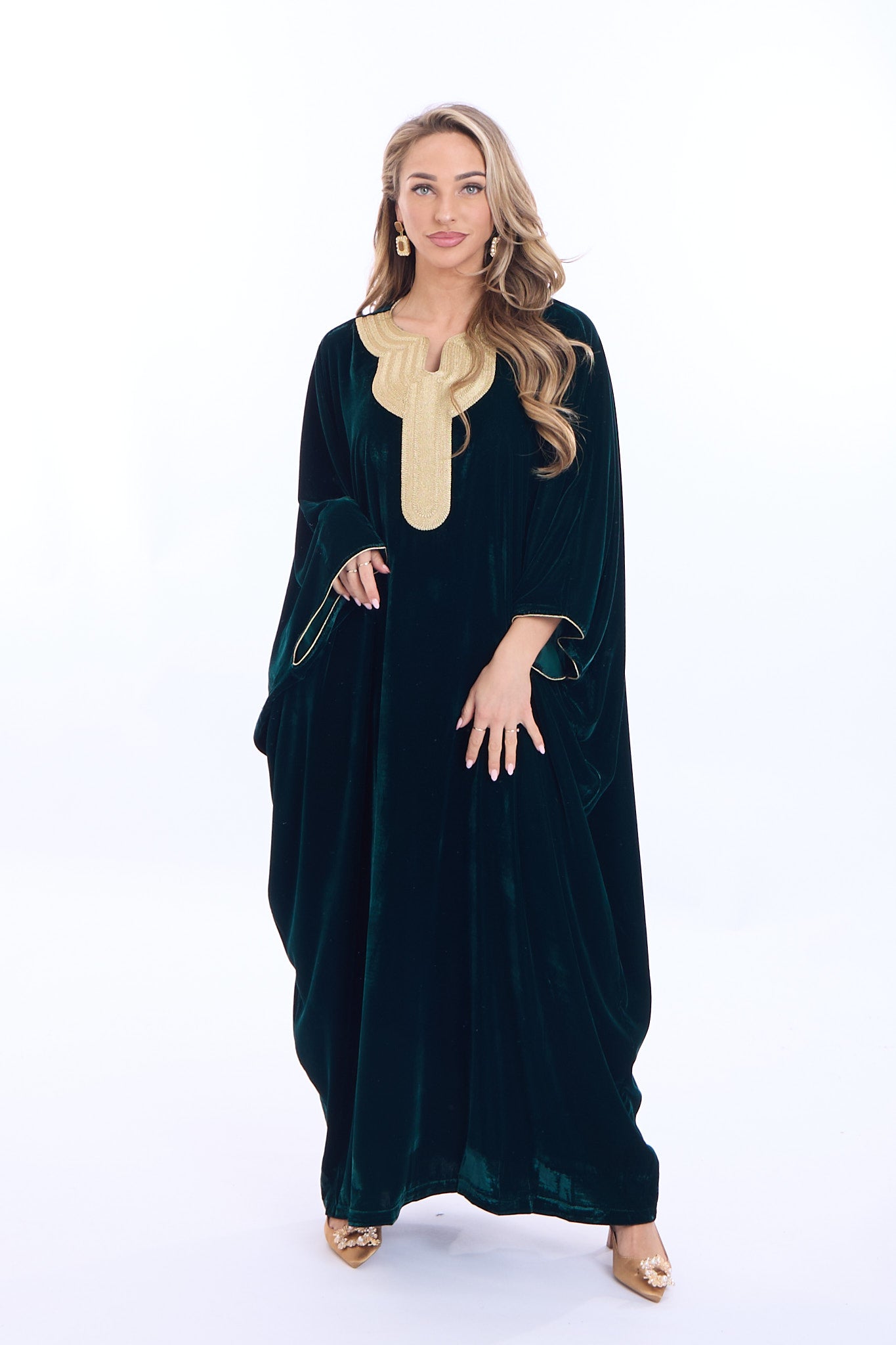 Caftan Omana Darkgreen