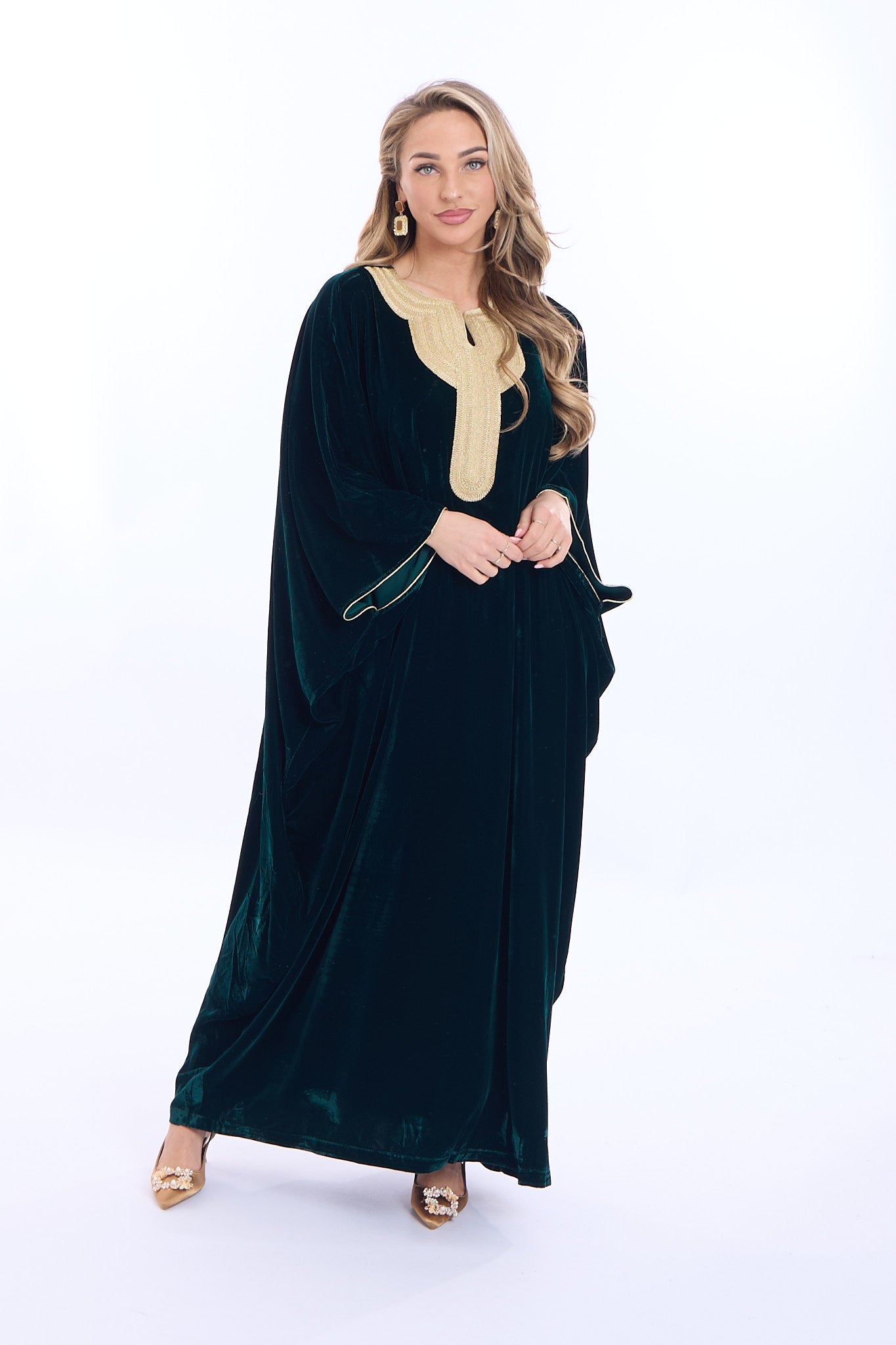 Caftan Omana Darkgreen