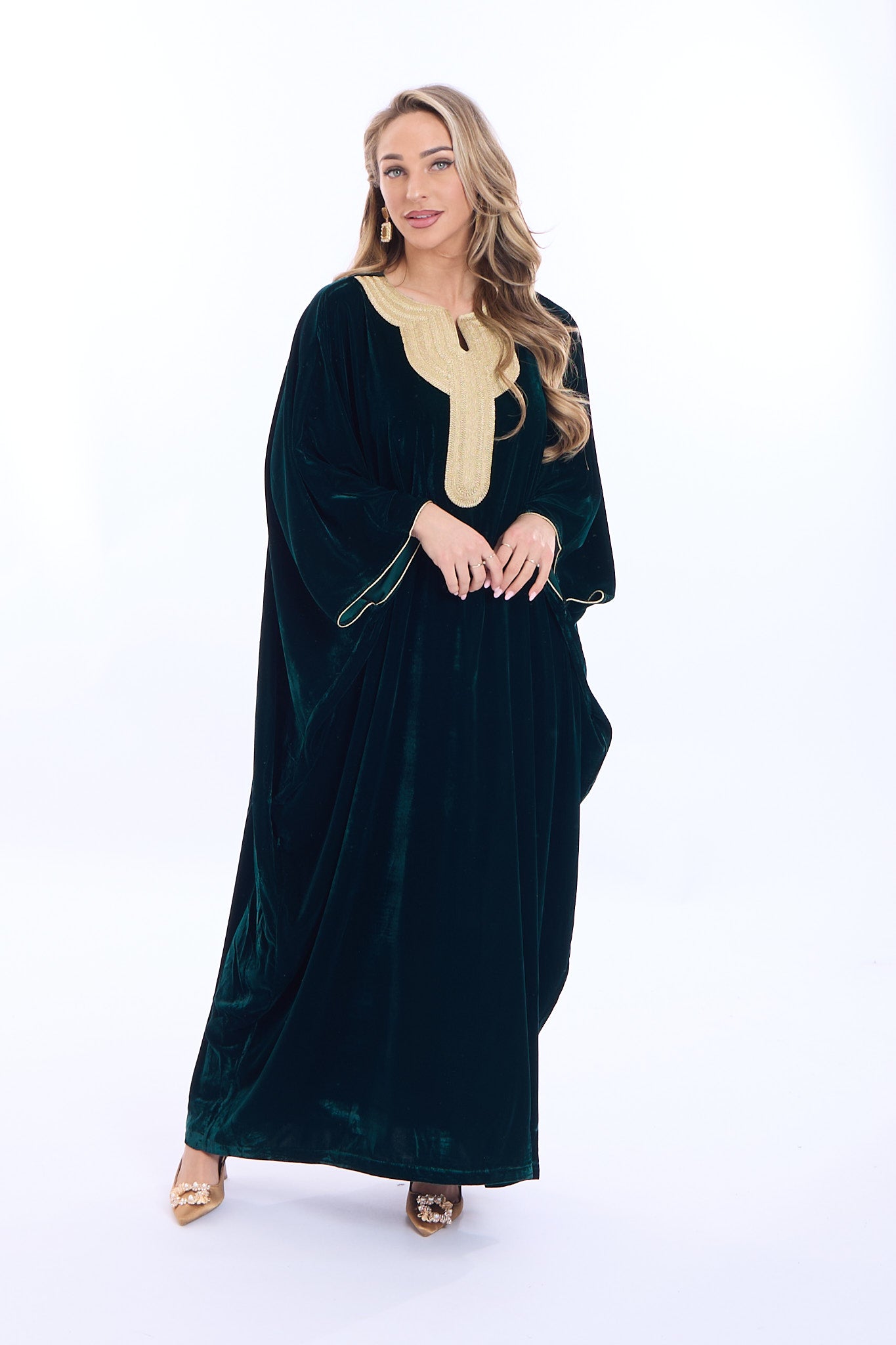 Caftan Omana Darkgreen