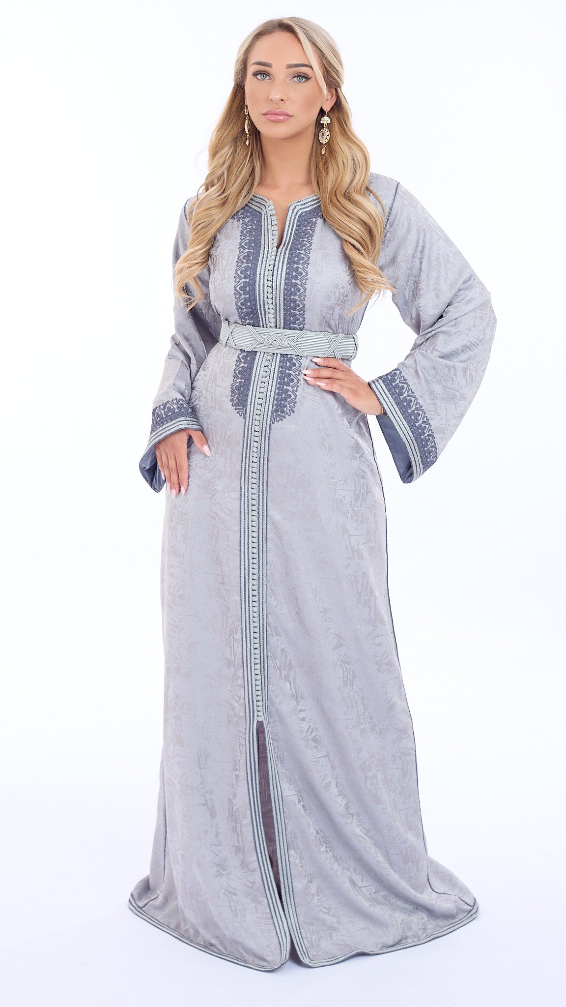 Caftan Jannah Gray