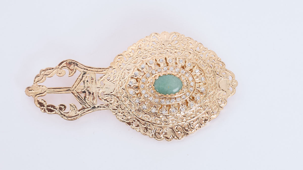 Belt Broch Nas Gold/Mintgreen