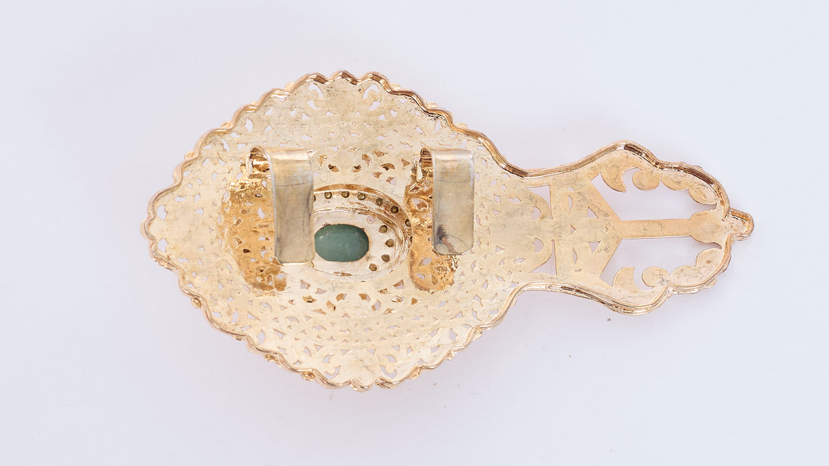 Belt Broch Nas Gold/Mintgreen