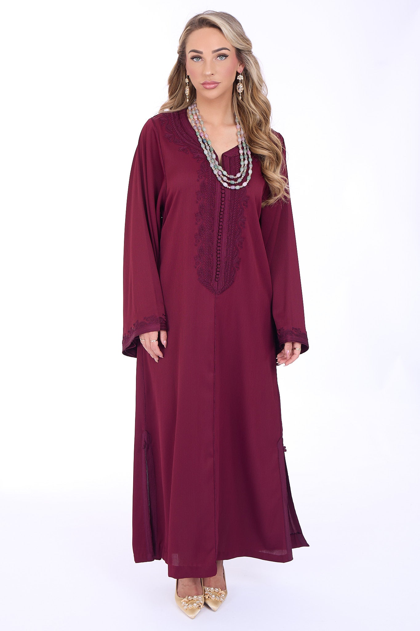 Caftan Sundus Pomegrante