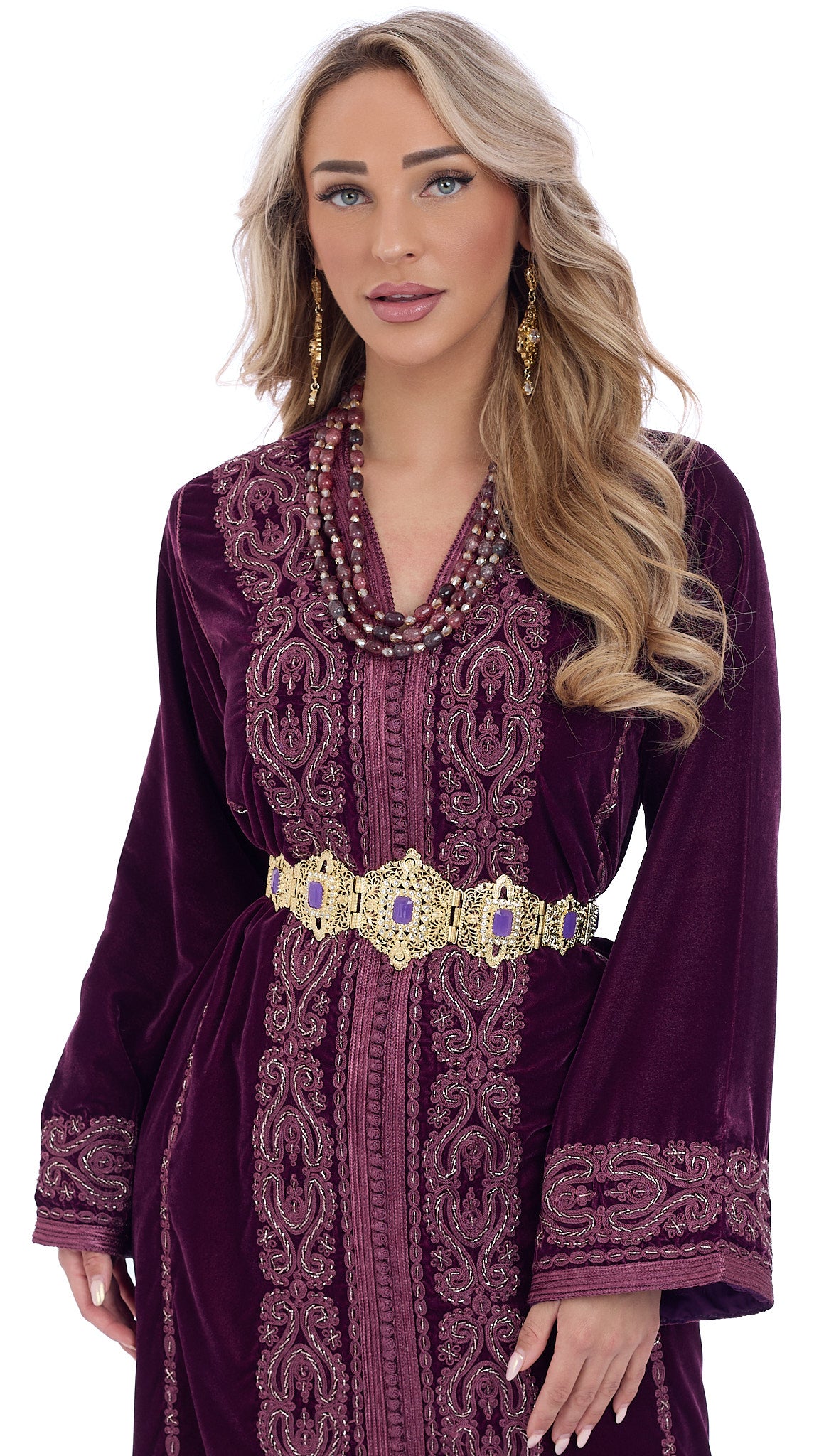 Caftan Dalia Purple