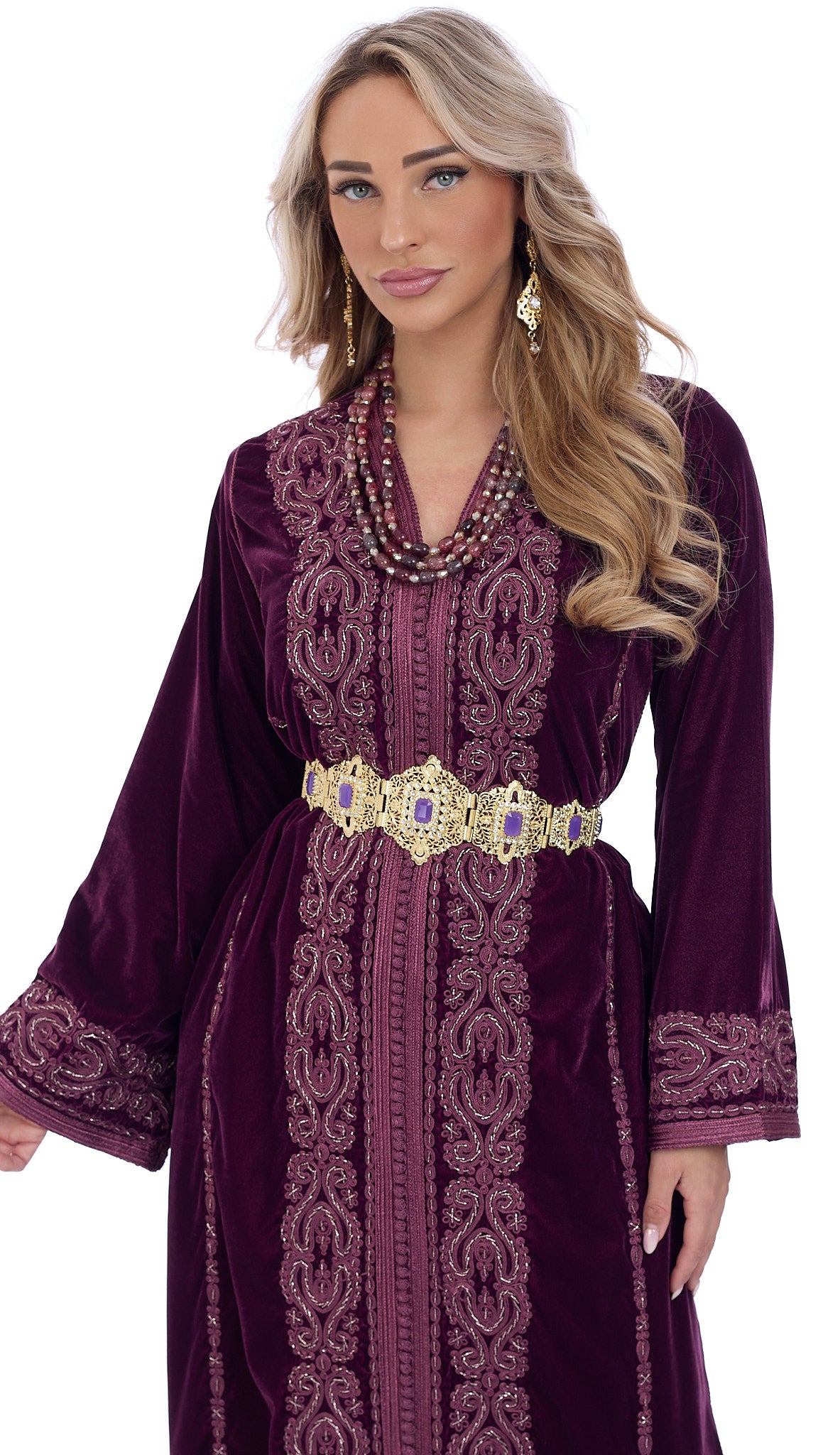 Caftan Dalia Purple