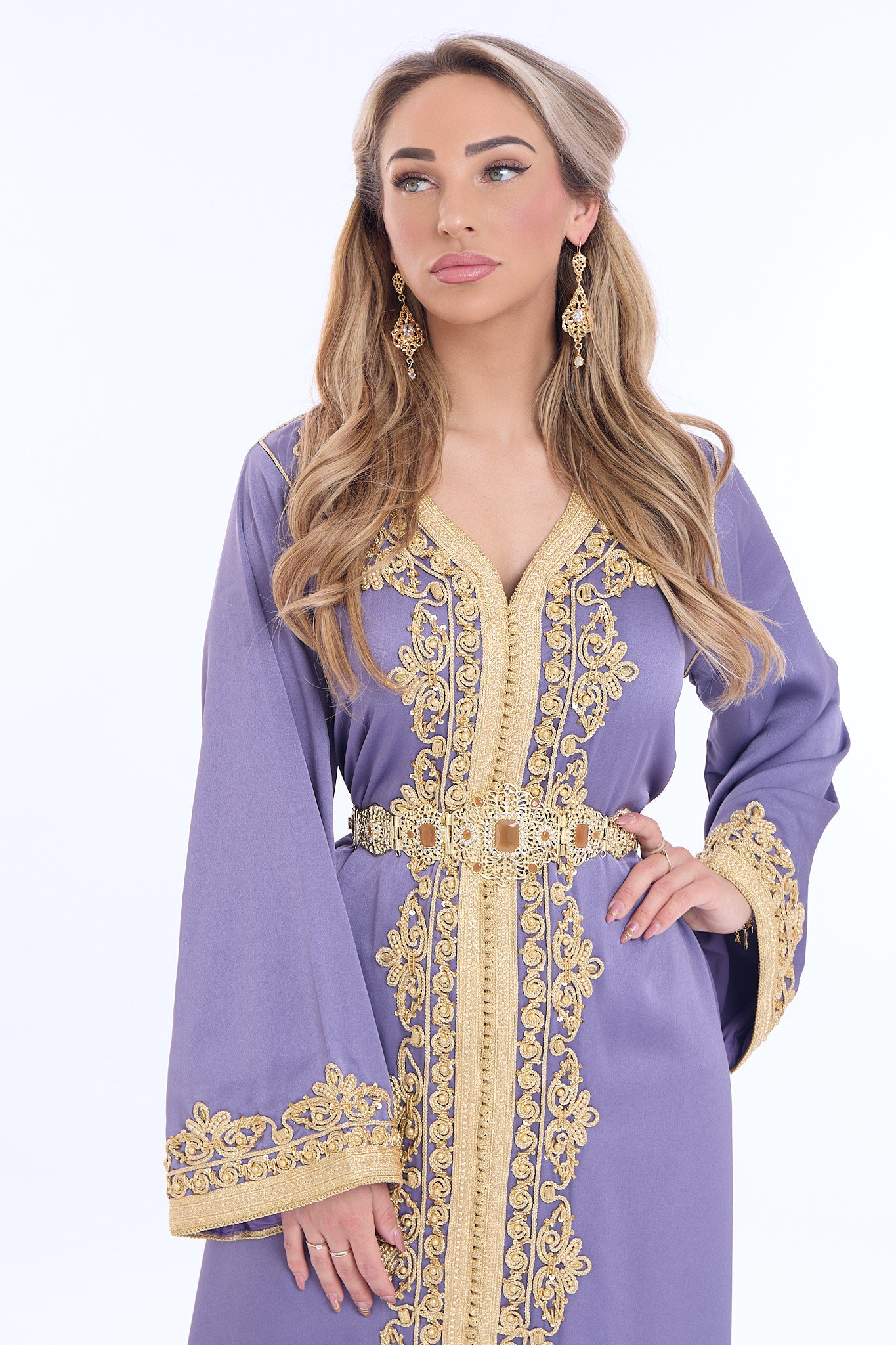 Caftan Jayda Thistle